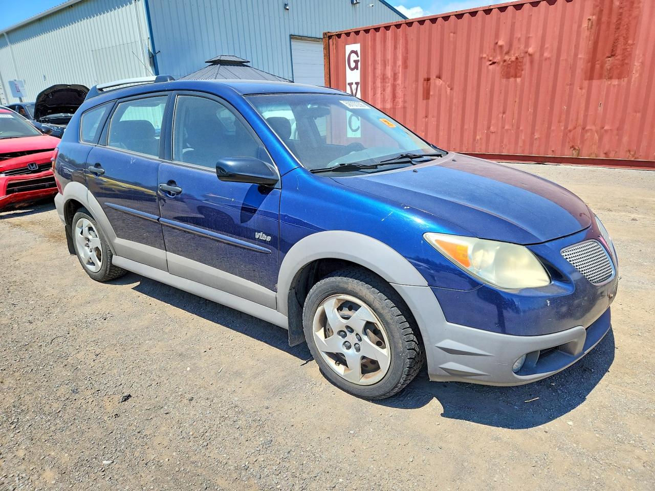 2006 Pontiac Vibe Blue vin: 5Y2SL65886Z456446