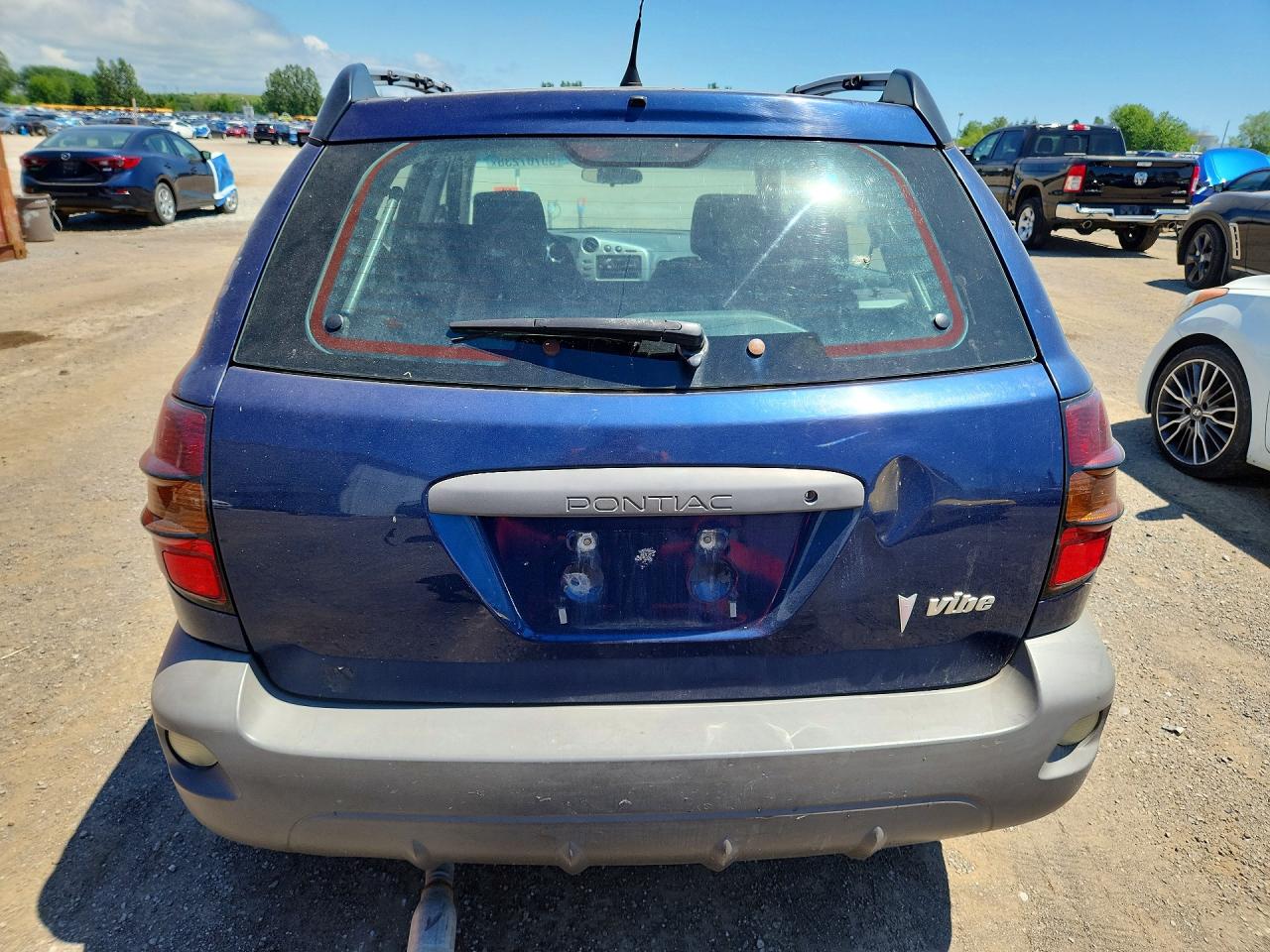 2006 Pontiac Vibe Blue vin: 5Y2SL65886Z456446