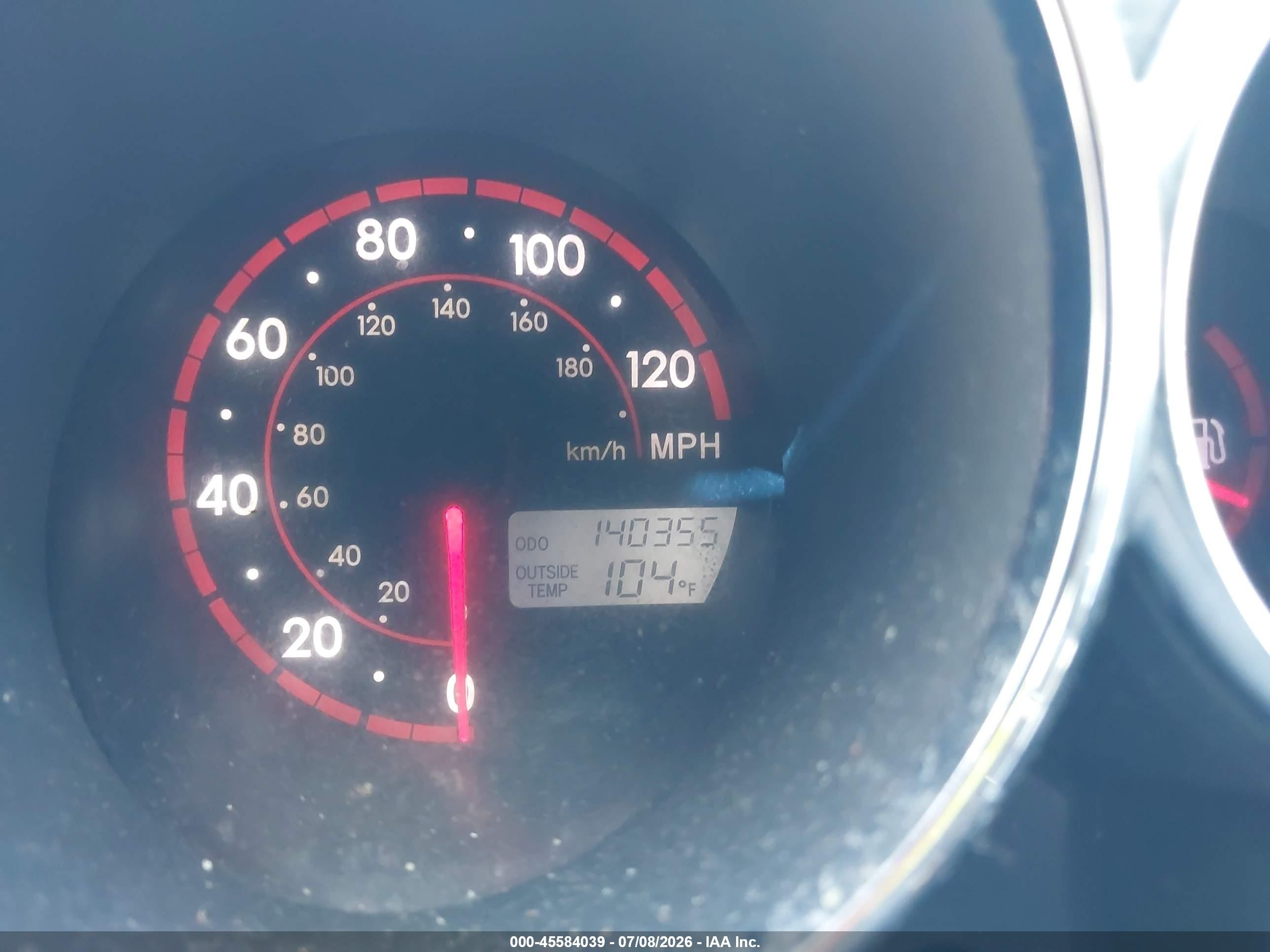 2008 Pontiac Vibe   Blue vin: 5Y2SL65888Z400283