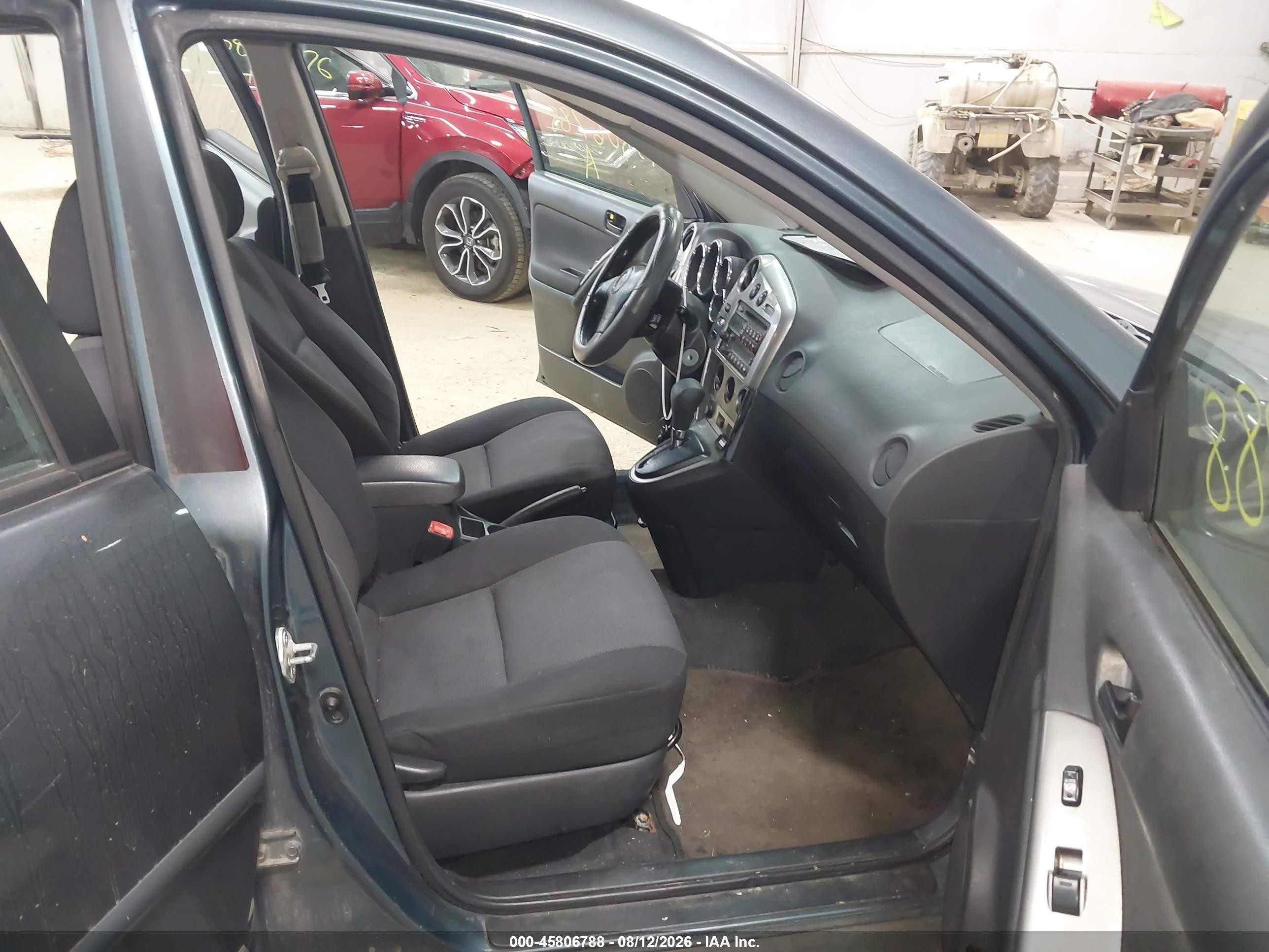 2008 Pontiac Vibe   Gray vin: 5Y2SL65888Z405449