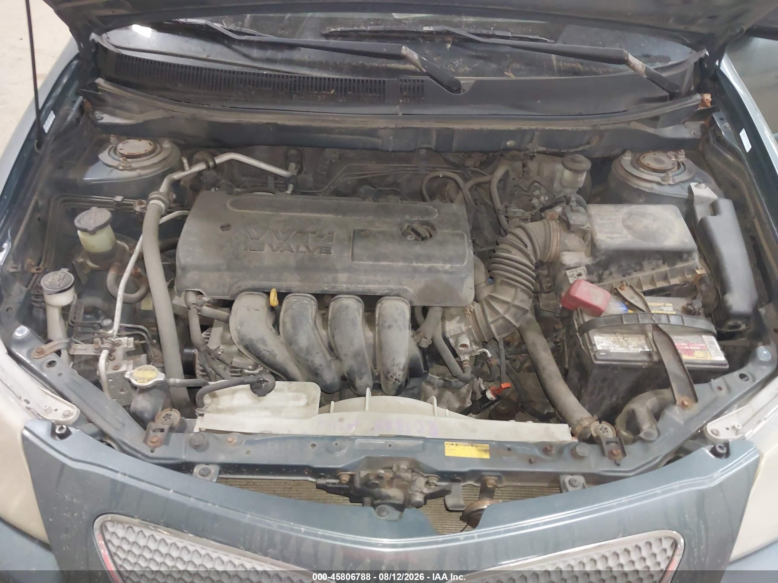 2008 Pontiac Vibe   Gray vin: 5Y2SL65888Z405449