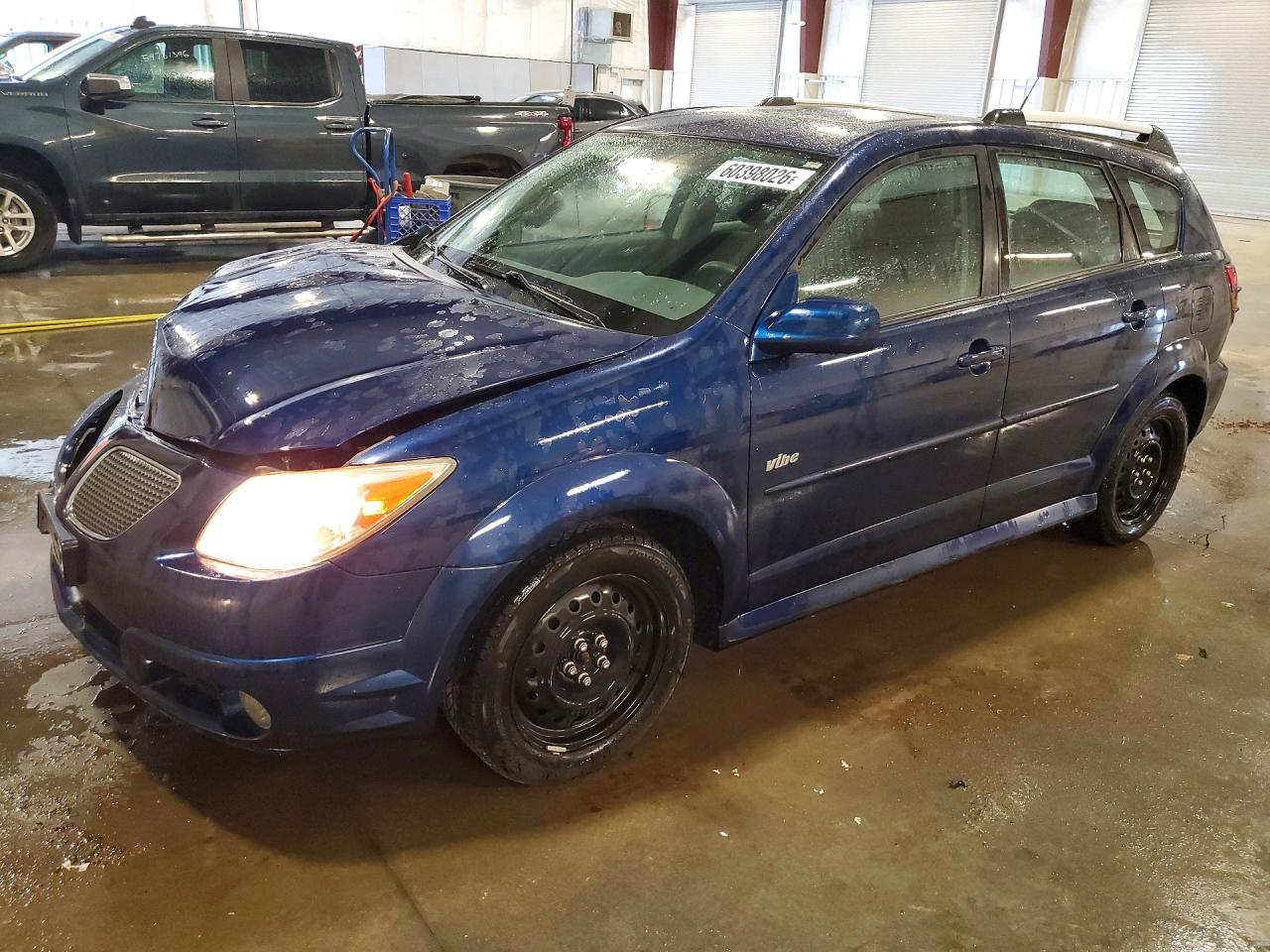 2006 Pontiac Vibe Blue vin: 5Y2SL65896Z407675