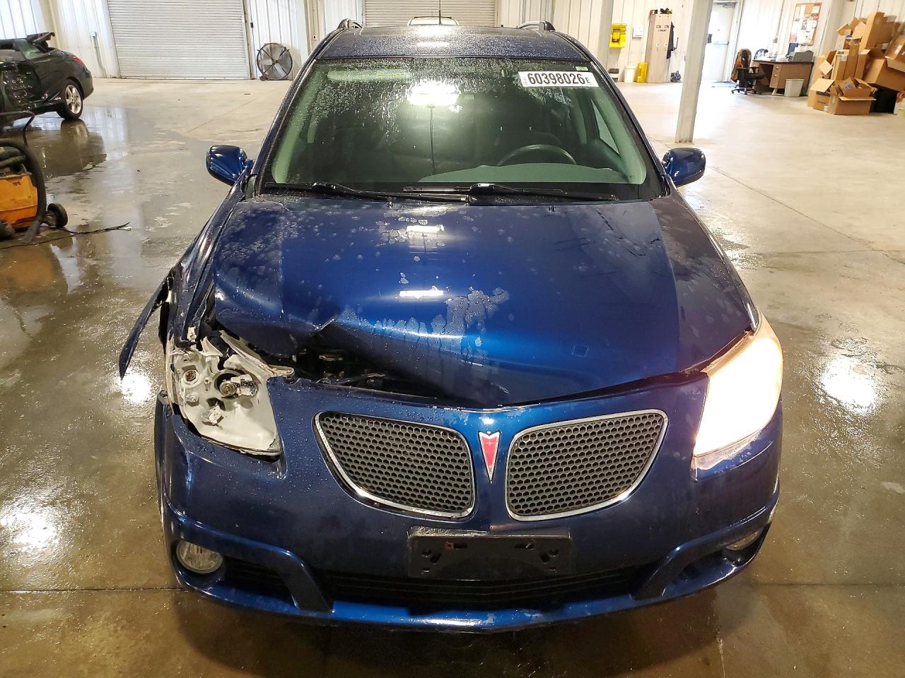 2006 Pontiac Vibe Blue vin: 5Y2SL65896Z407675