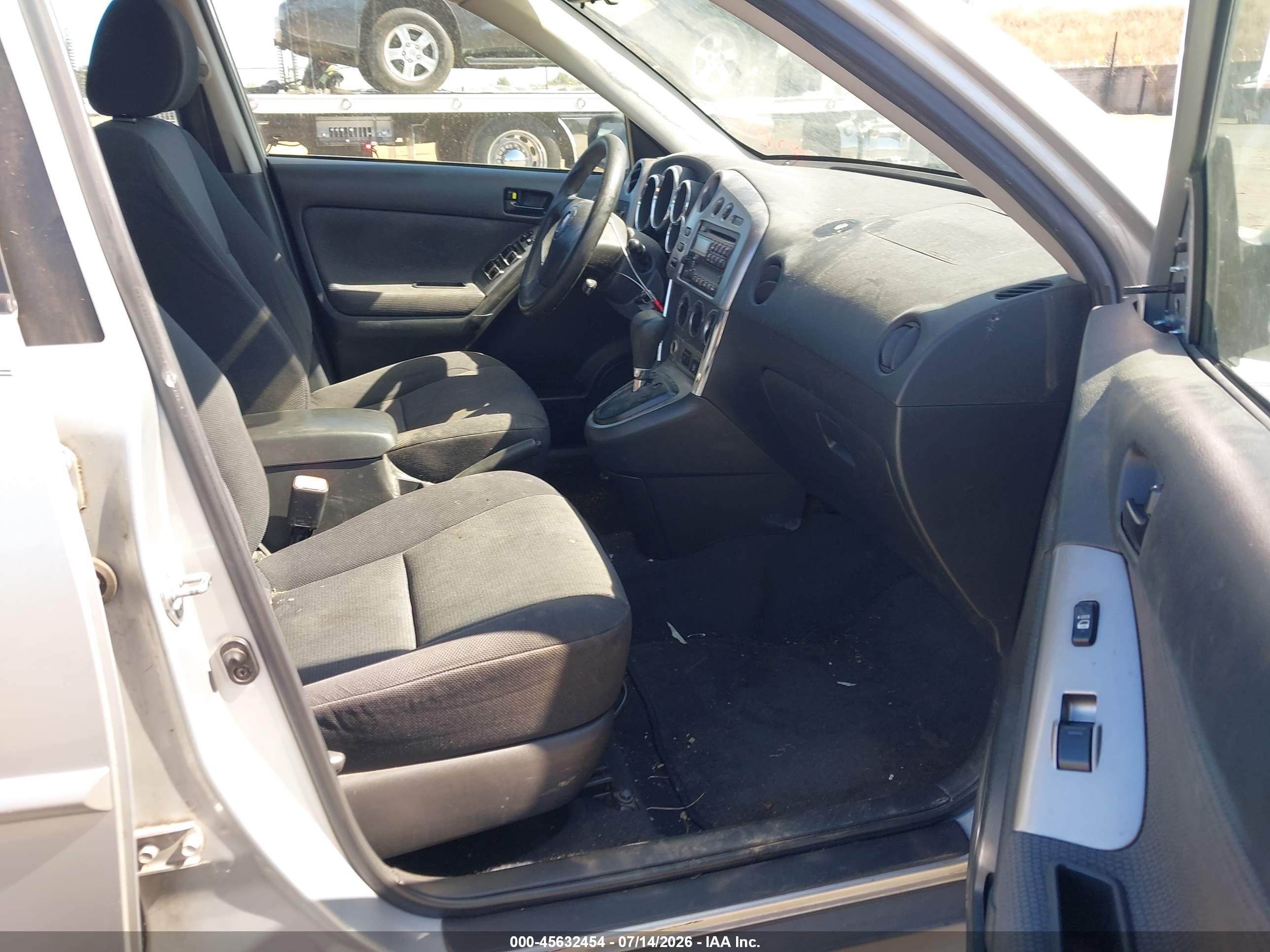 2007 Pontiac Vibe   Gray vin: 5Y2SL65897Z416782