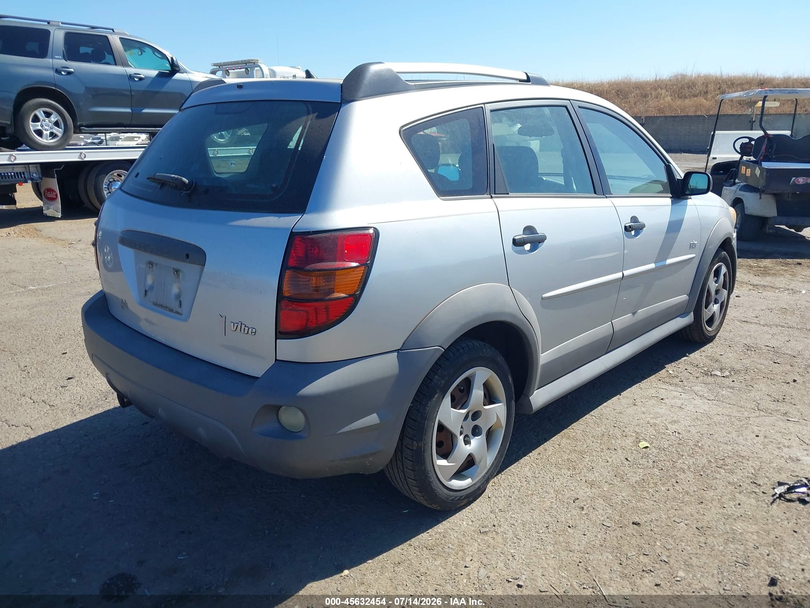 2007 Pontiac Vibe   Gray vin: 5Y2SL65897Z416782
