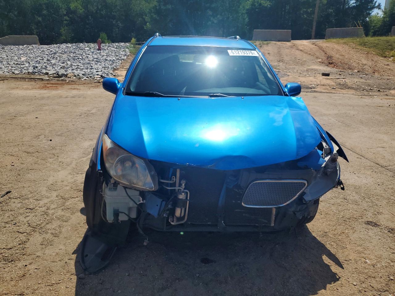 2007 Pontiac Vibe Blue vin: 5Y2SL65897Z421366