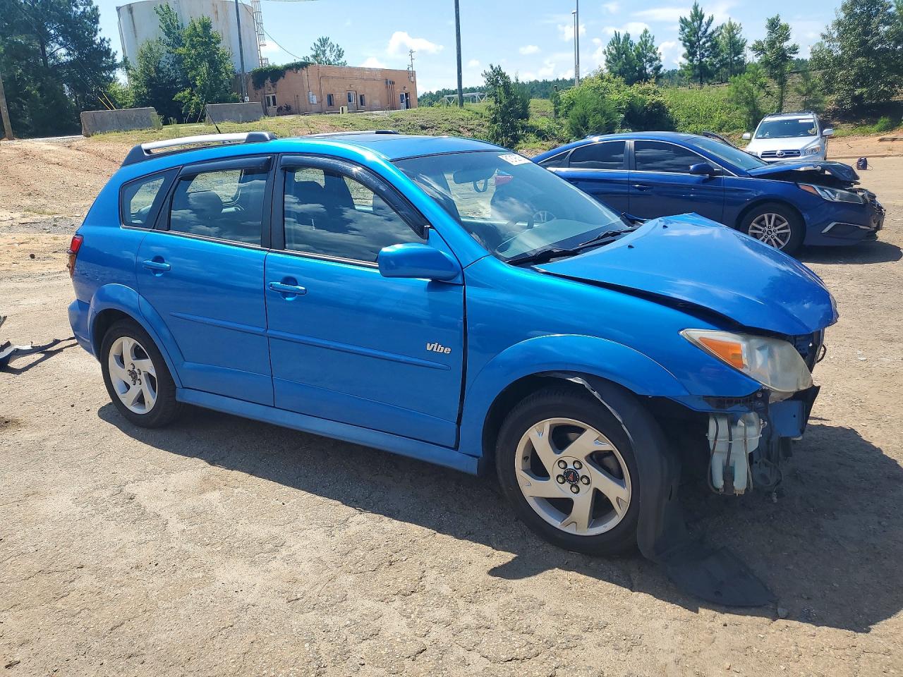 2007 Pontiac Vibe Blue vin: 5Y2SL65897Z421366