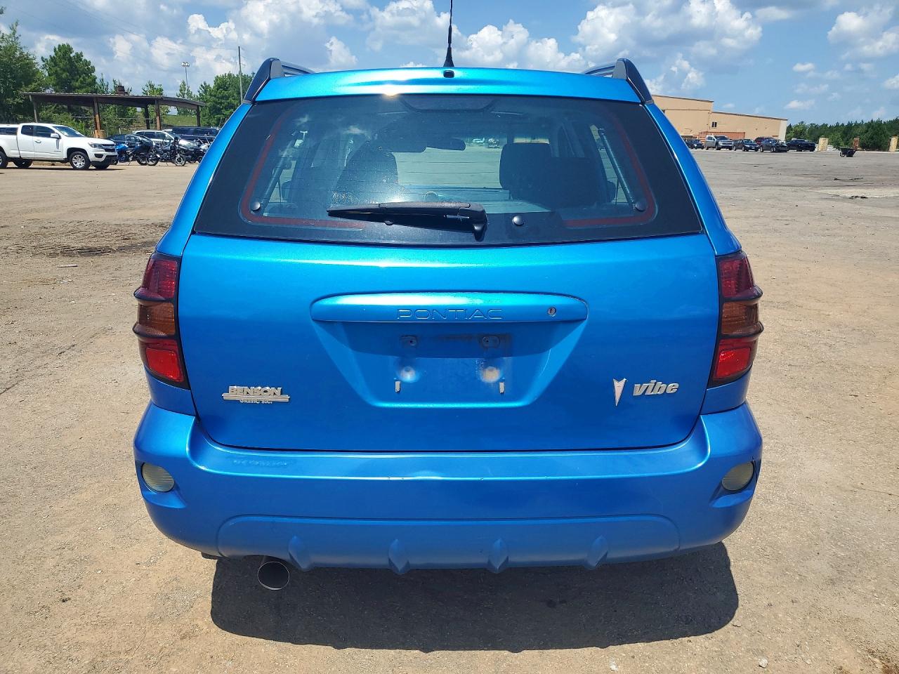 2007 Pontiac Vibe Blue vin: 5Y2SL65897Z421366