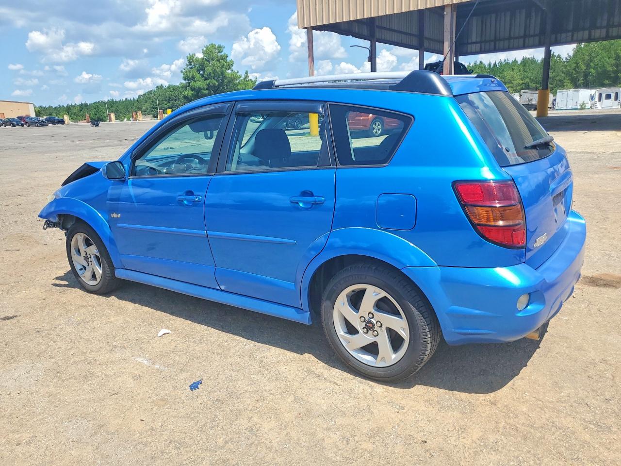 2007 Pontiac Vibe Blue vin: 5Y2SL65897Z421366