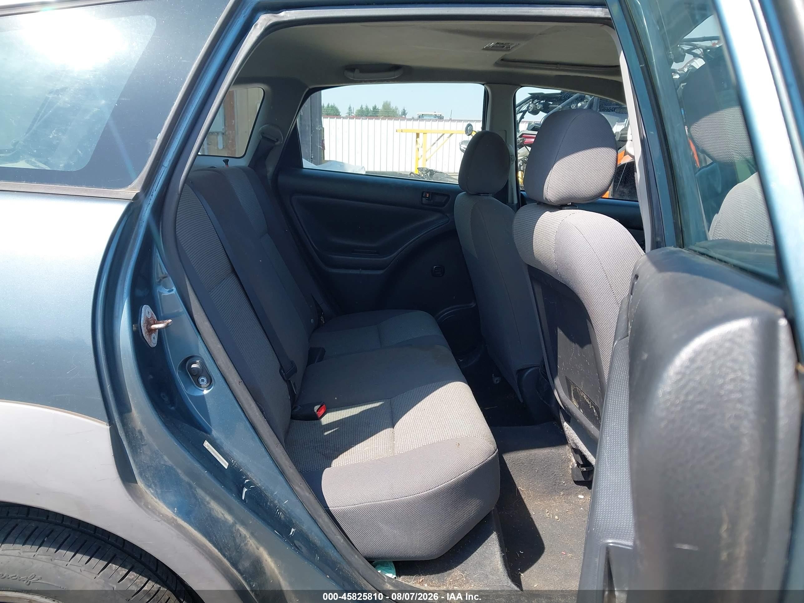 2007 Pontiac Vibe   Blue vin: 5Y2SL65897Z423991