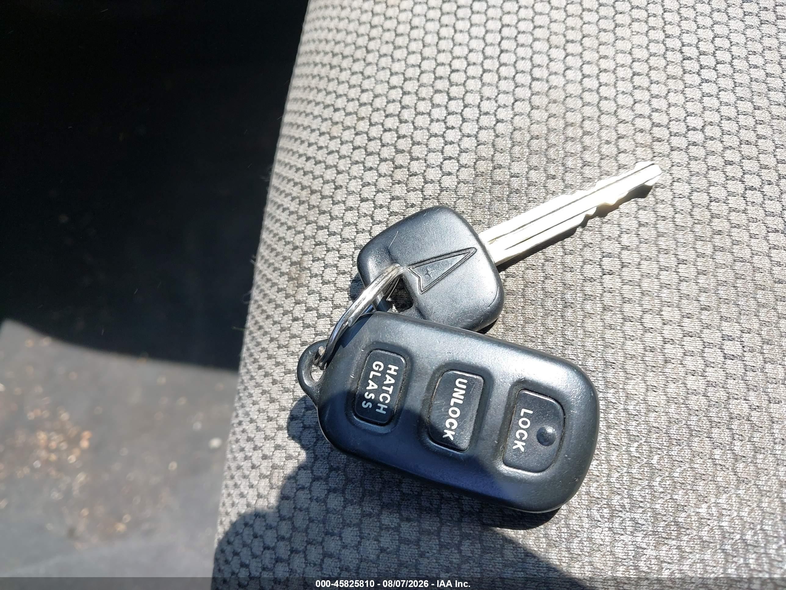 2007 Pontiac Vibe   Blue vin: 5Y2SL65897Z423991