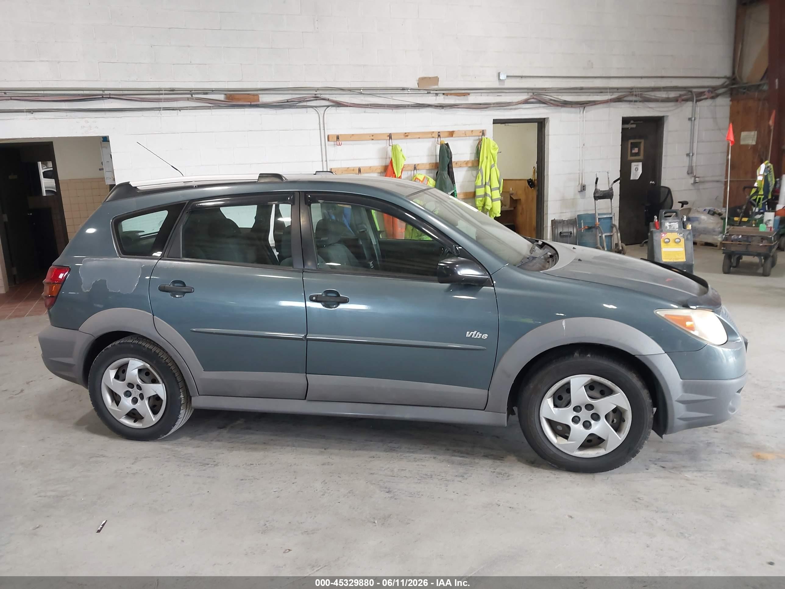 2007 Pontiac Vibe Green vin: 5Y2SL65897Z434005