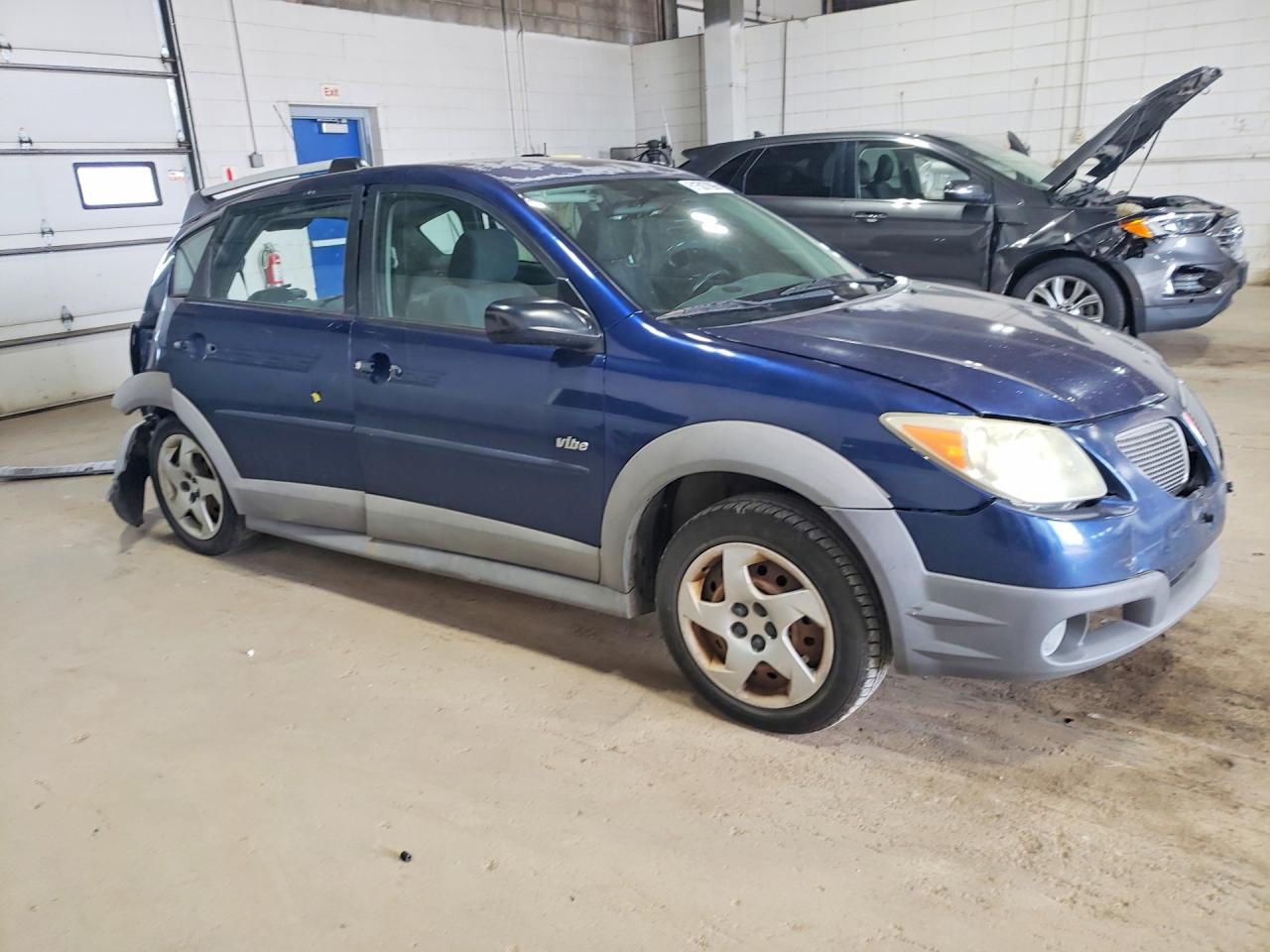 2007 Pontiac Vibe Blue vin: 5Y2SL65897Z435350