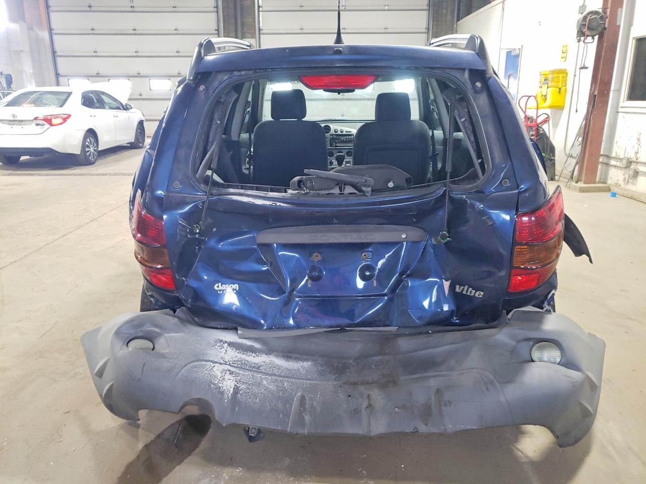 2007 Pontiac Vibe Blue vin: 5Y2SL65897Z435350