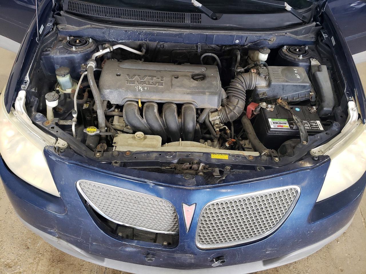 2007 Pontiac Vibe Blue vin: 5Y2SL65897Z435350