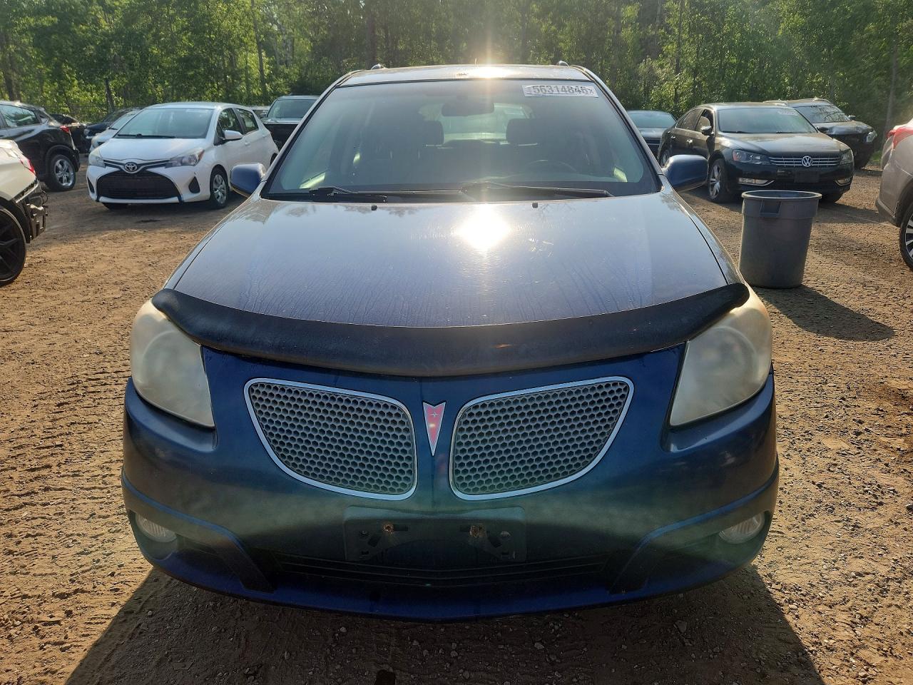 2007 Pontiac Vibe Blue vin: 5Y2SL65897Z437969