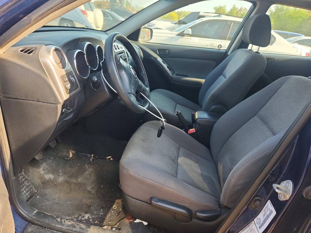 2007 Pontiac Vibe Blue vin: 5Y2SL65897Z437969