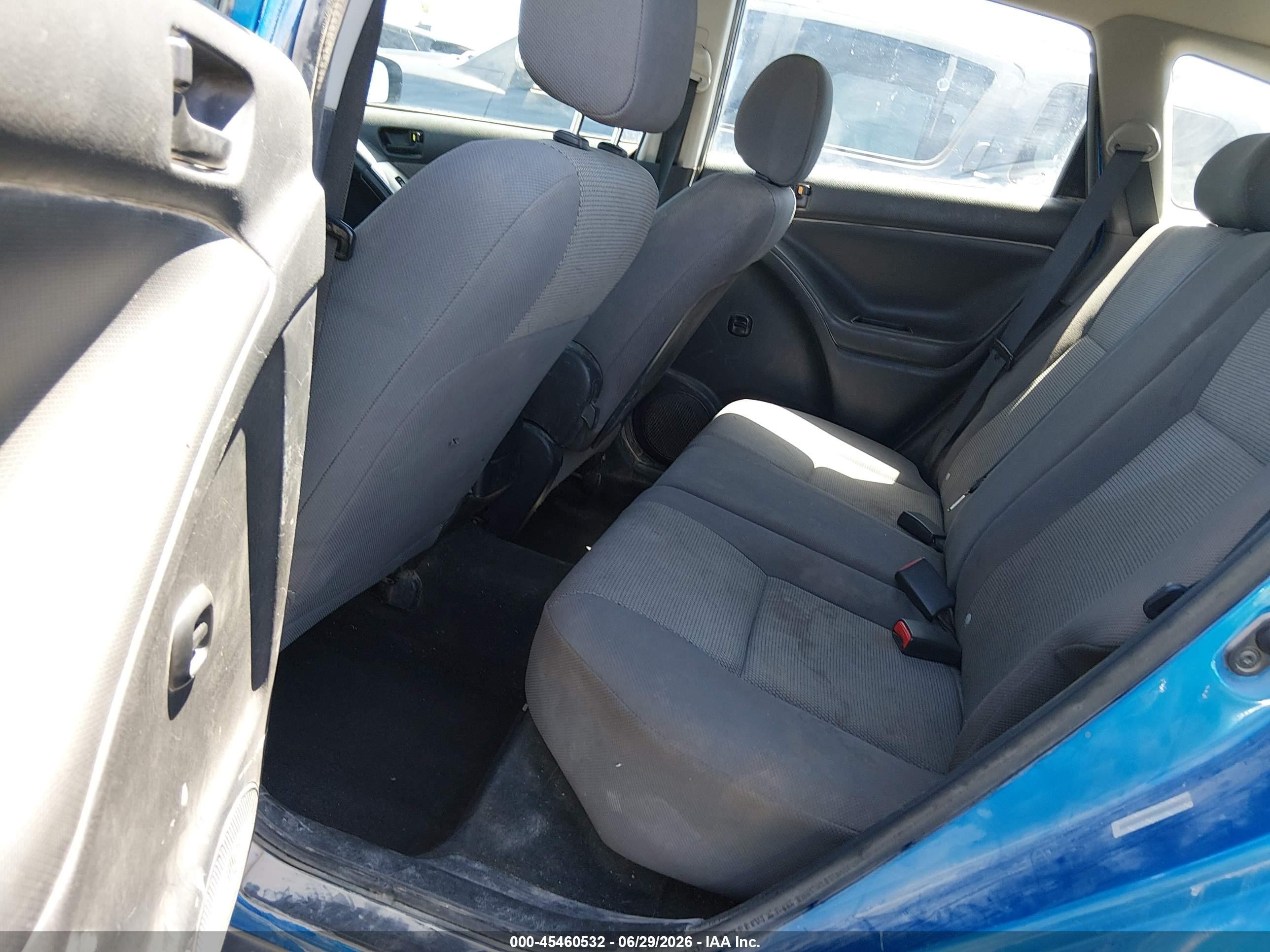 2008 Pontiac Vibe   Light Blue vin: 5Y2SL65898Z404438