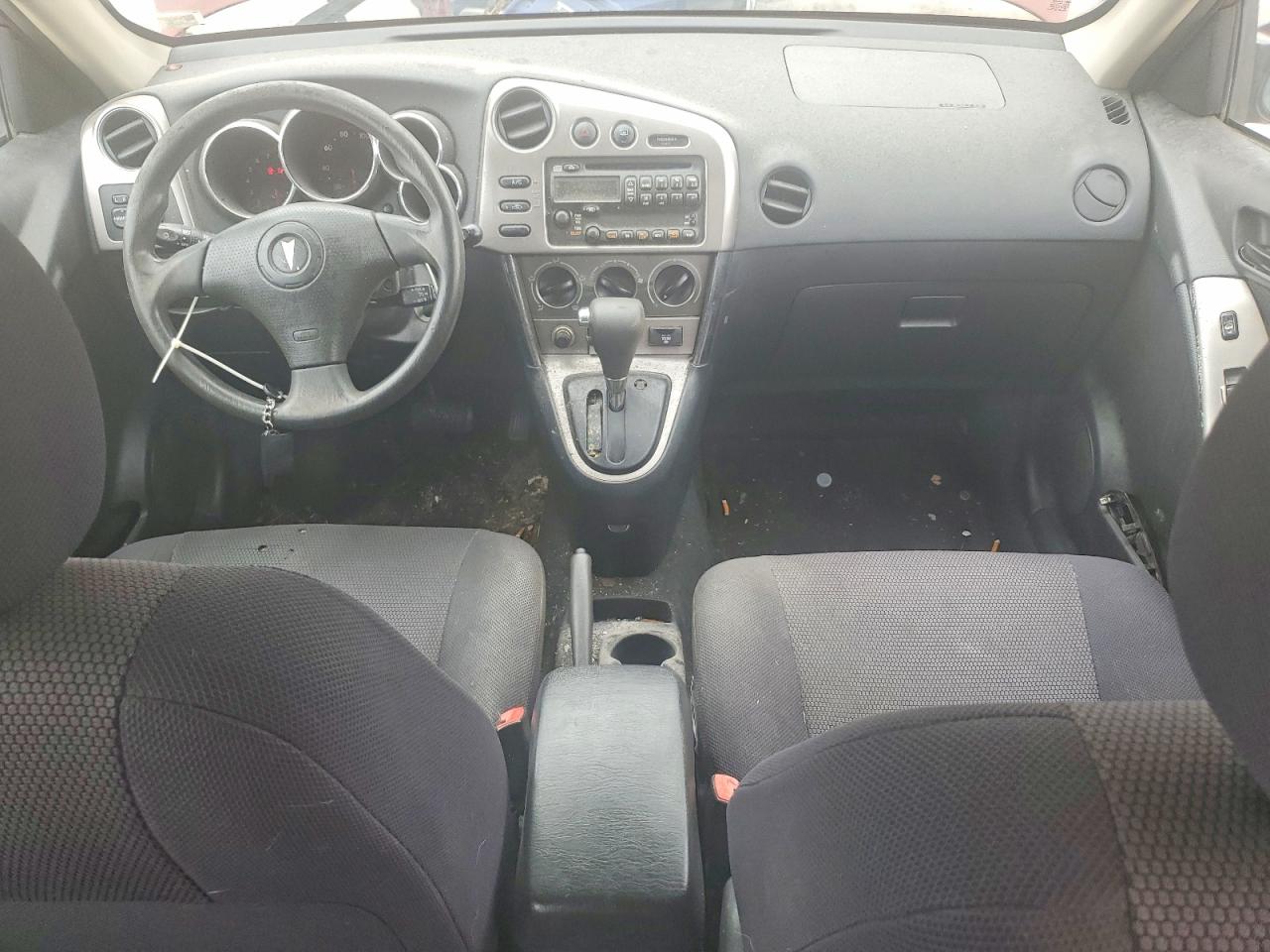 2006 Pontiac Vibe Burgundy vin: 5Y2SL658X6Z408186