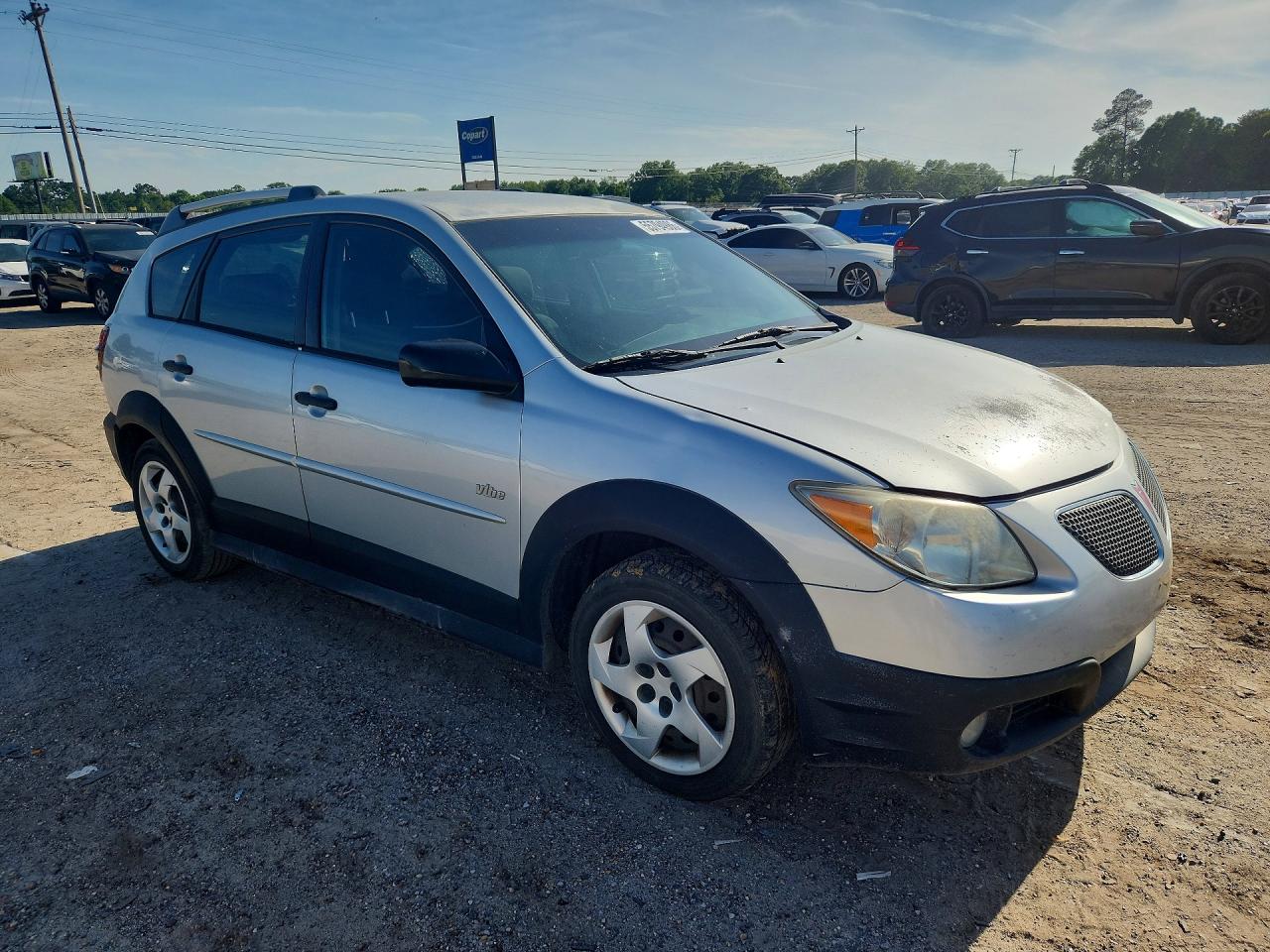 2006 Pontiac Vibe Silver vin: 5Y2SL658X6Z445898