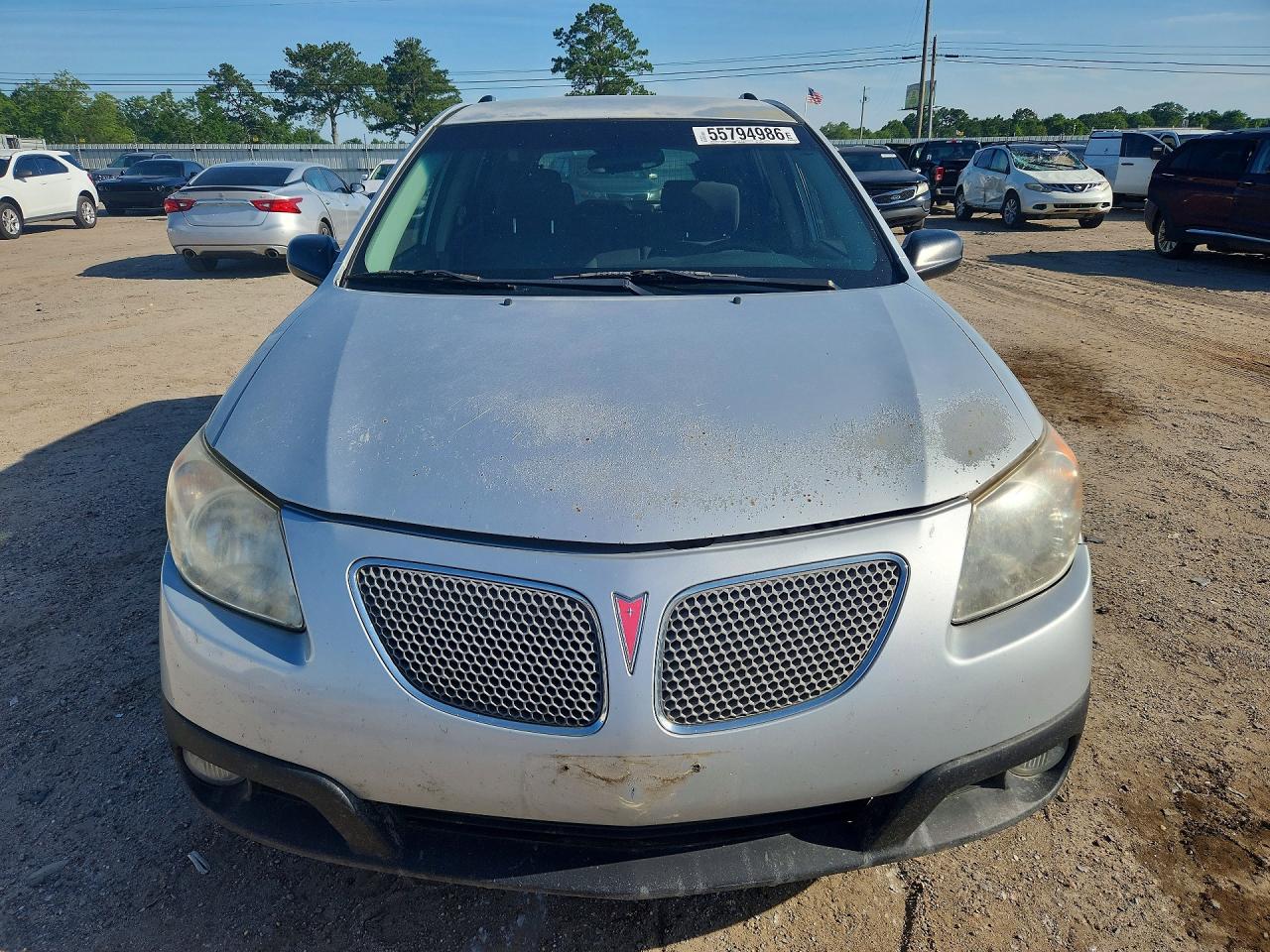 2006 Pontiac Vibe Silver vin: 5Y2SL658X6Z445898