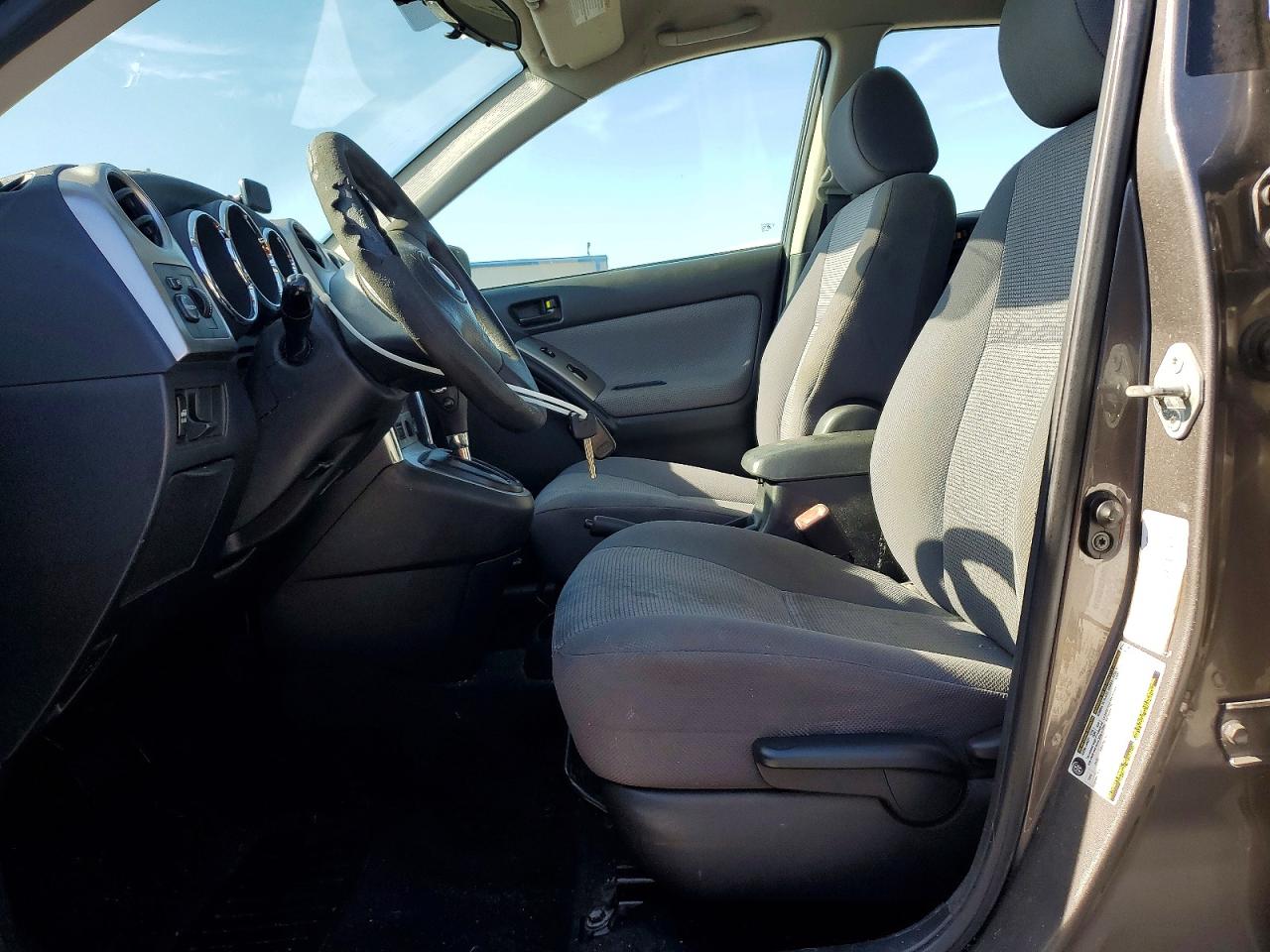 2007 Pontiac Vibe Gray vin: 5Y2SL658X7Z405337