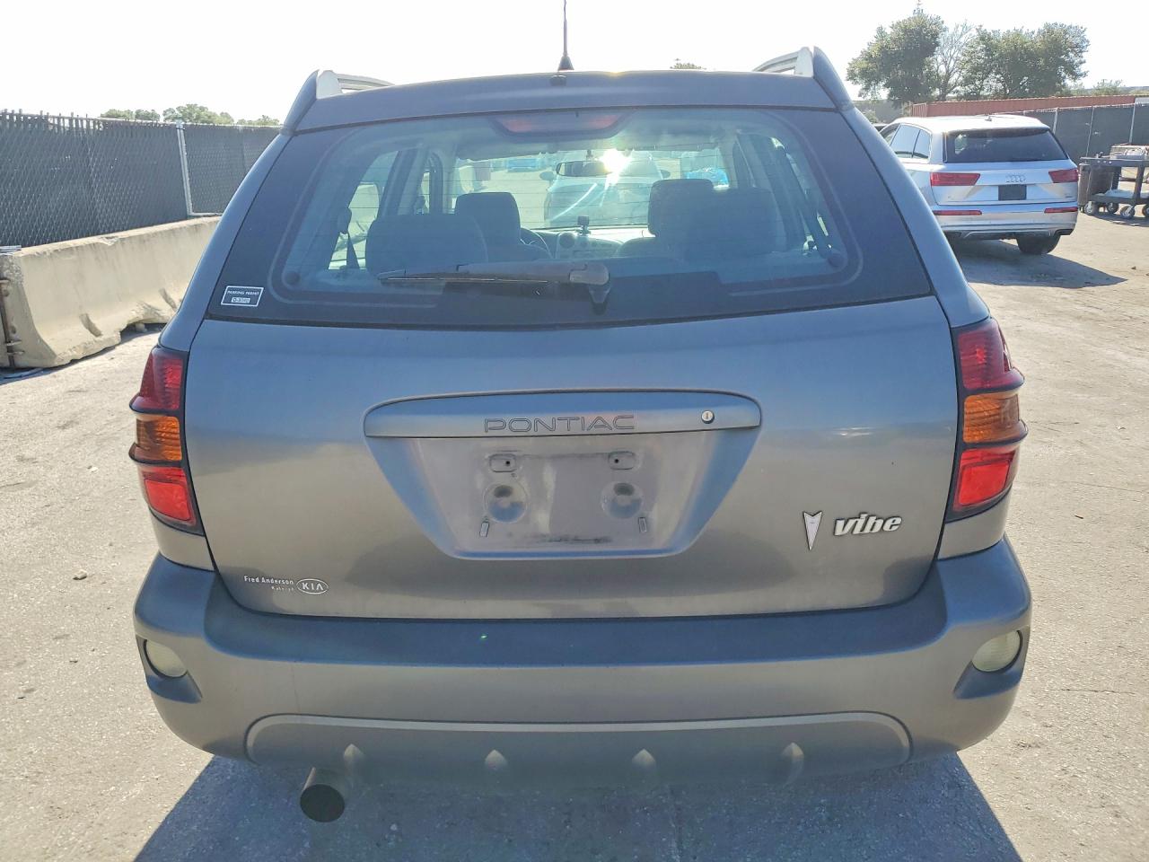 2007 Pontiac Vibe Gray vin: 5Y2SL658X7Z405337