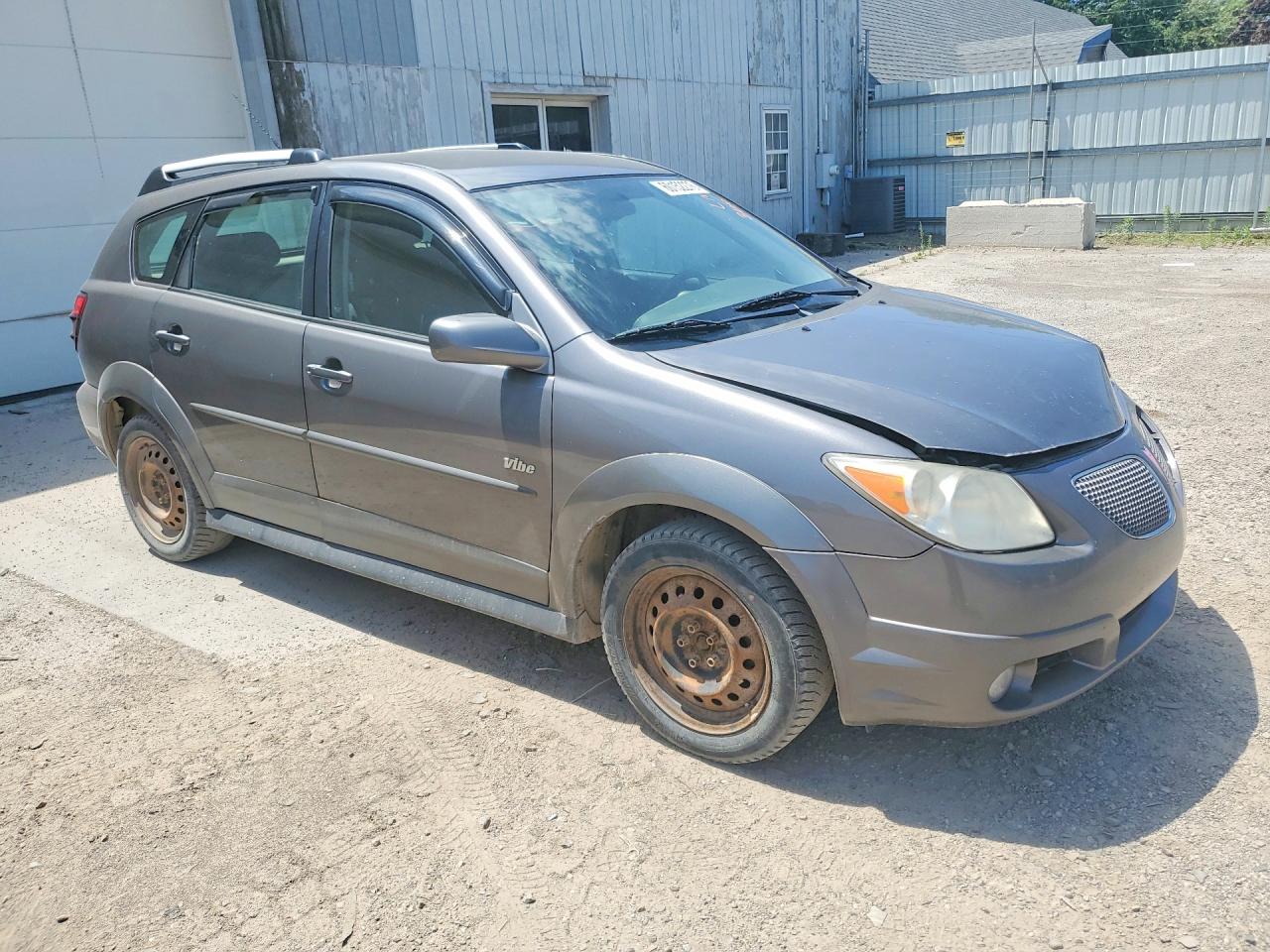 2007 Pontiac Vibe Gray vin: 5Y2SL658X7Z414331