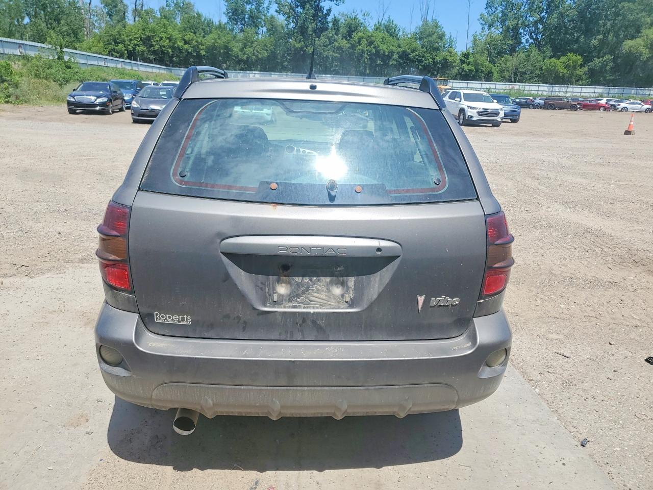 2007 Pontiac Vibe Gray vin: 5Y2SL658X7Z414331