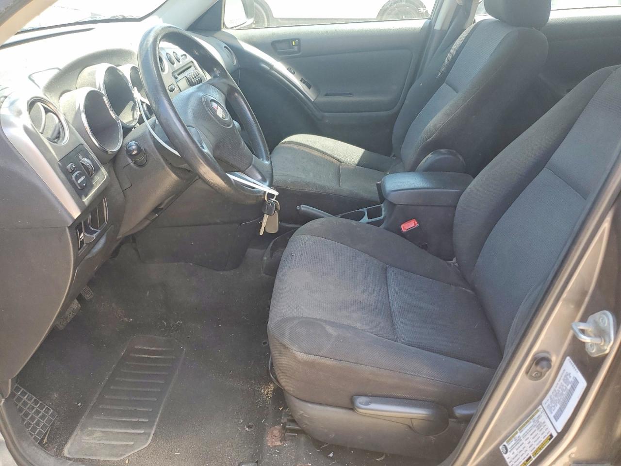 2007 Pontiac Vibe Gray vin: 5Y2SL658X7Z414331