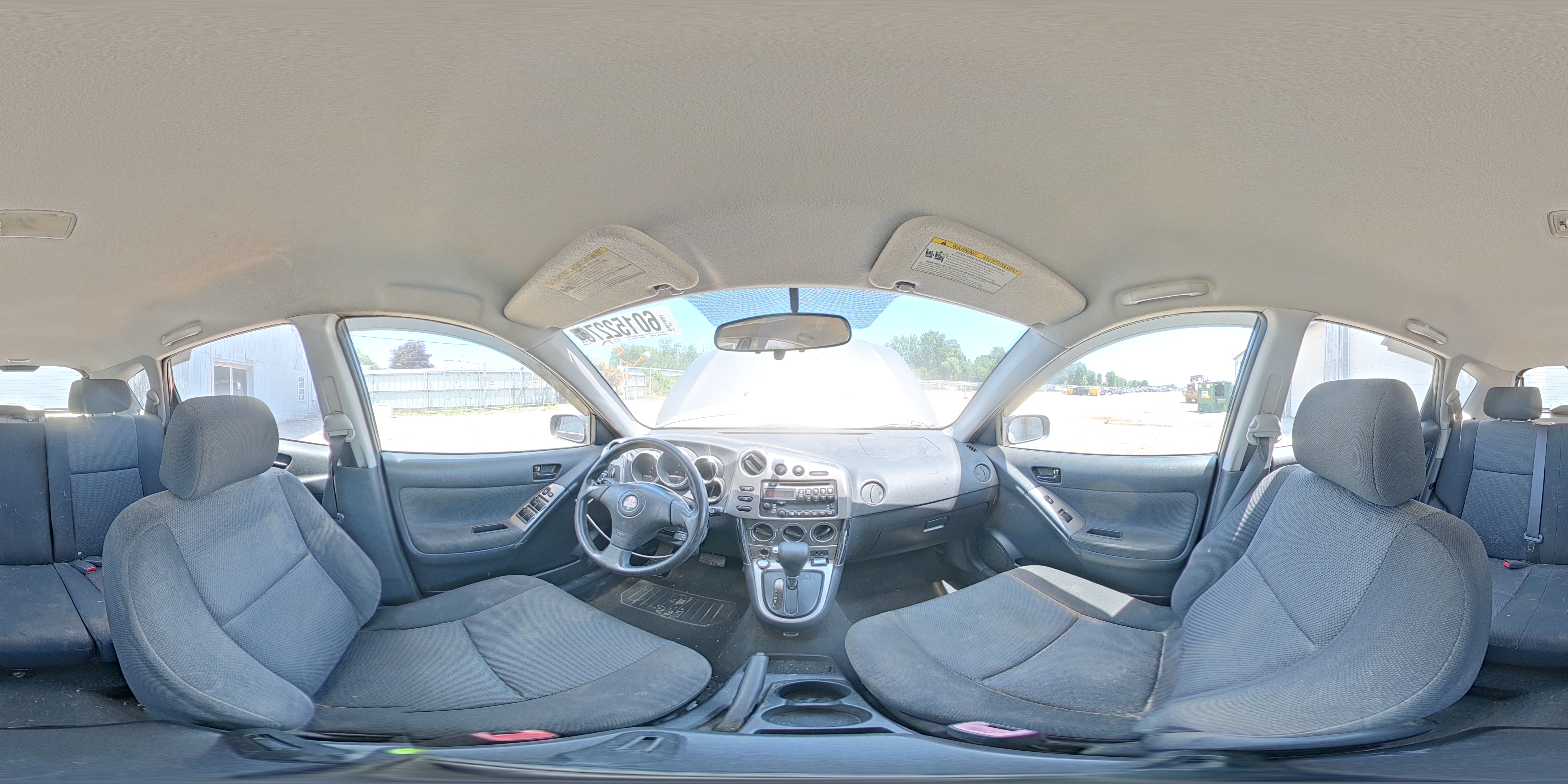 2007 Pontiac Vibe Gray vin: 5Y2SL658X7Z414331