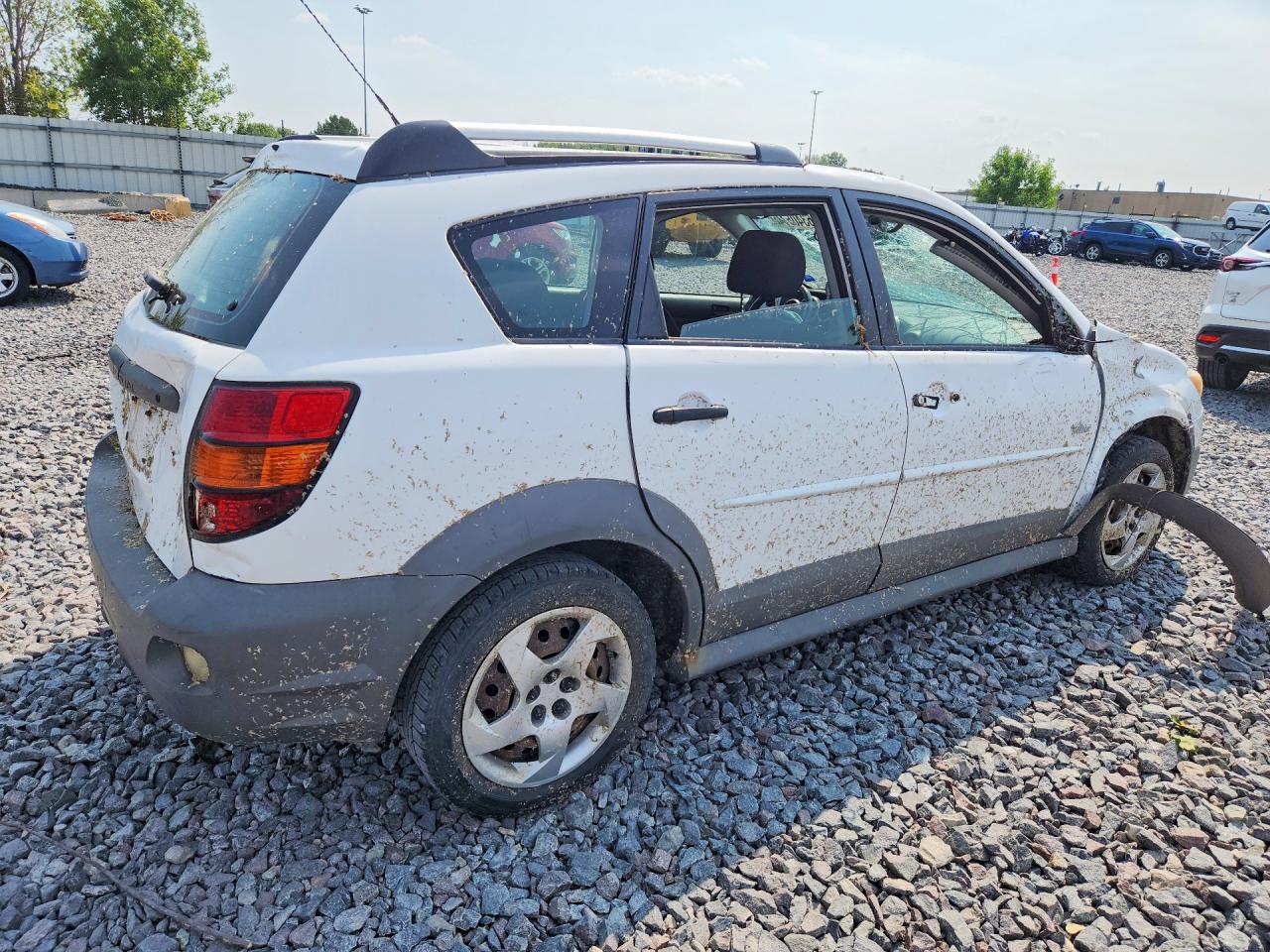 2008 Pontiac Vibe Белый vin: 5Y2SL658X8Z407543
