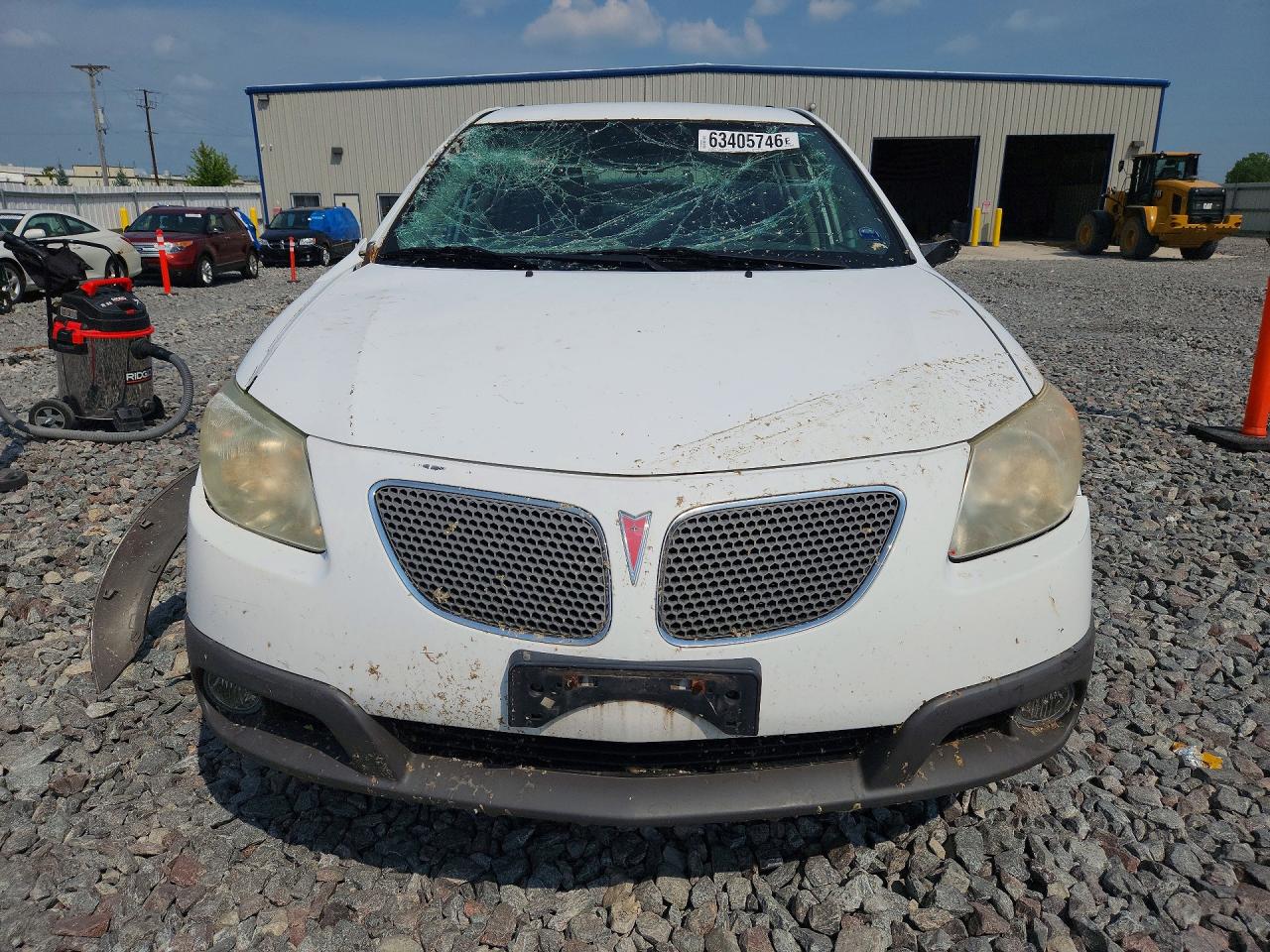 2008 Pontiac Vibe Белый vin: 5Y2SL658X8Z407543