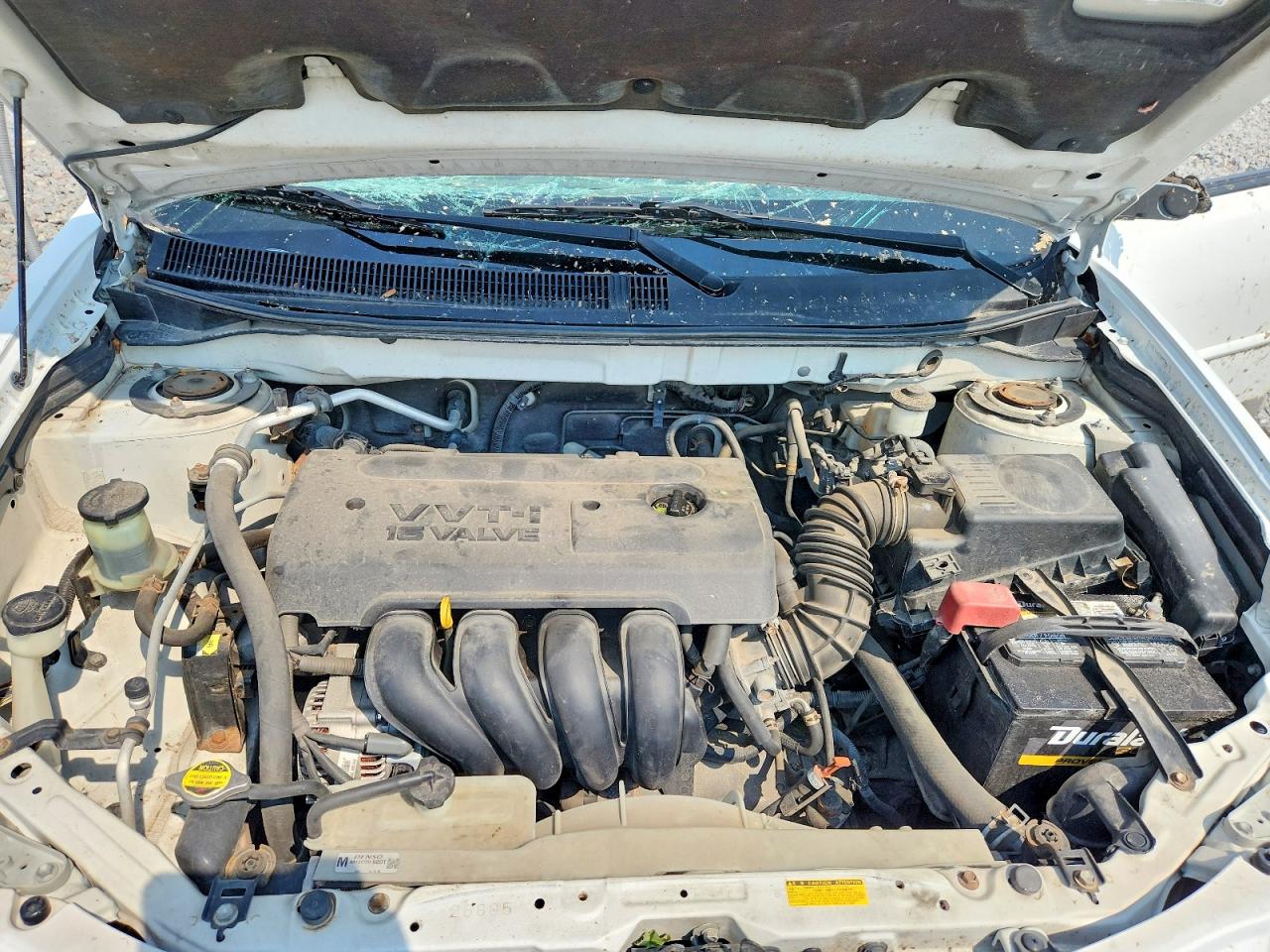 2008 Pontiac Vibe Белый vin: 5Y2SL658X8Z407543