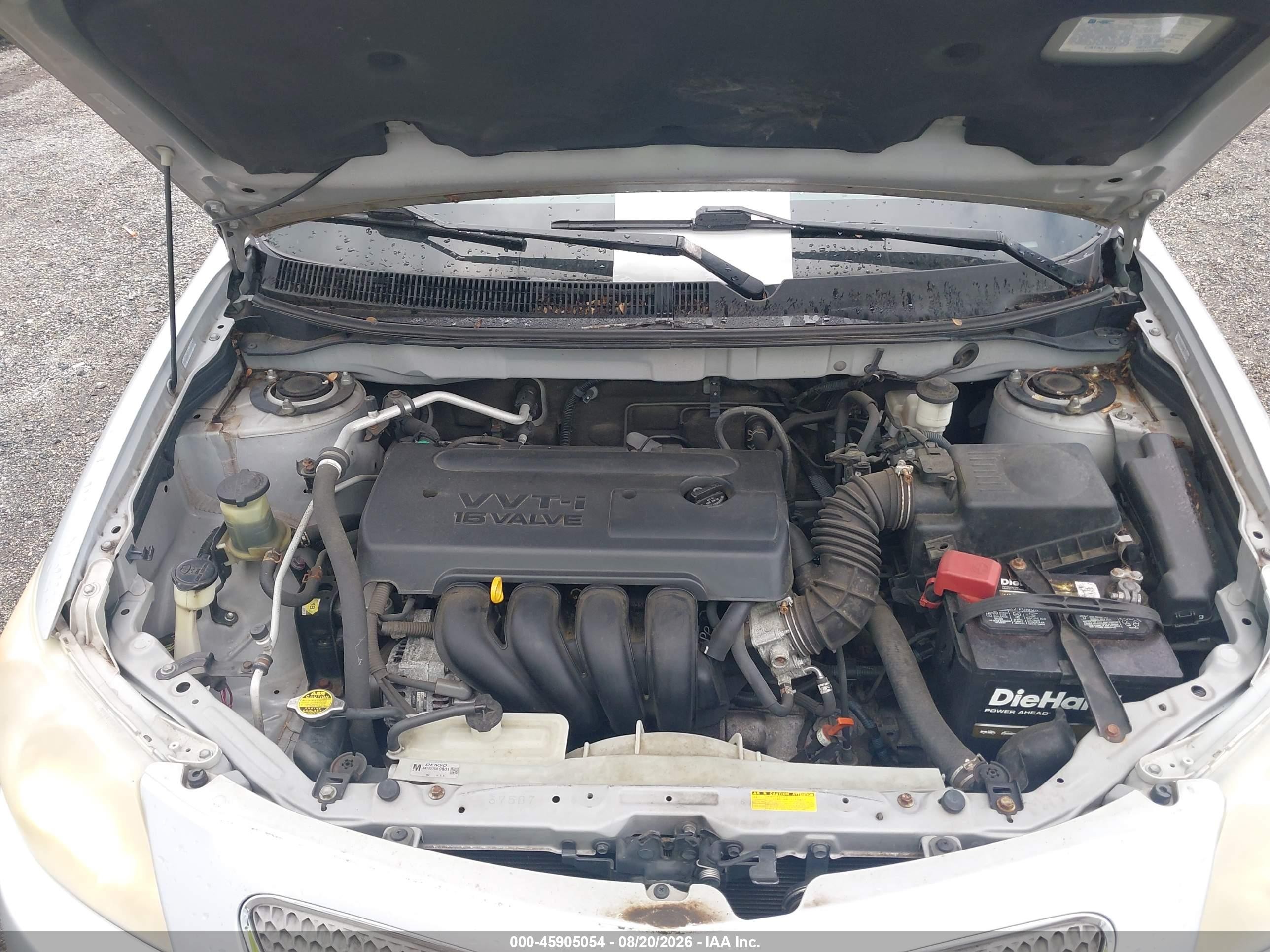 2008 Pontiac Vibe   Серебряный vin: 5Y2SL658X8Z409678