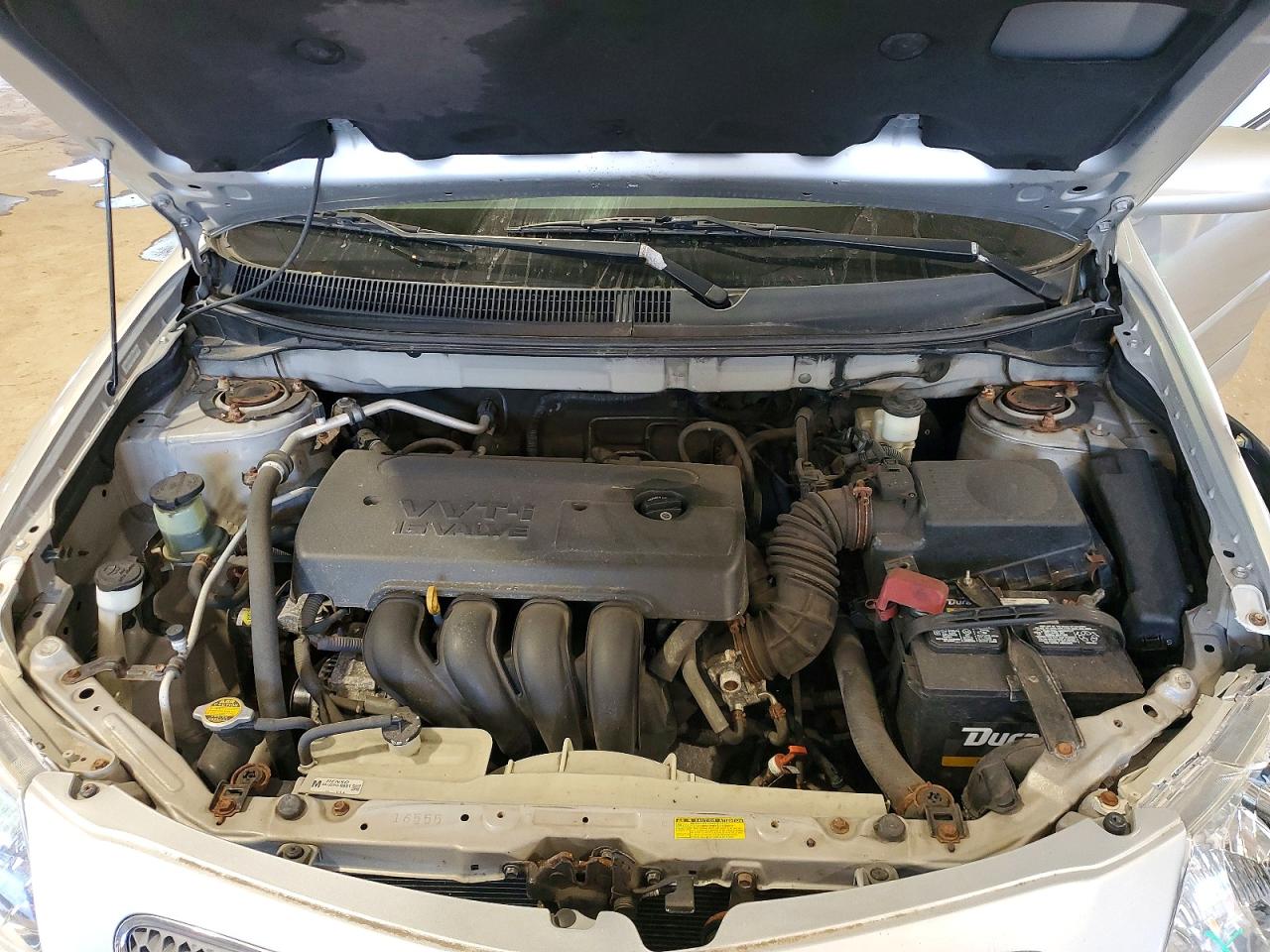 2008 Pontiac Vibe Silver vin: 5Y2SL658X8Z424052