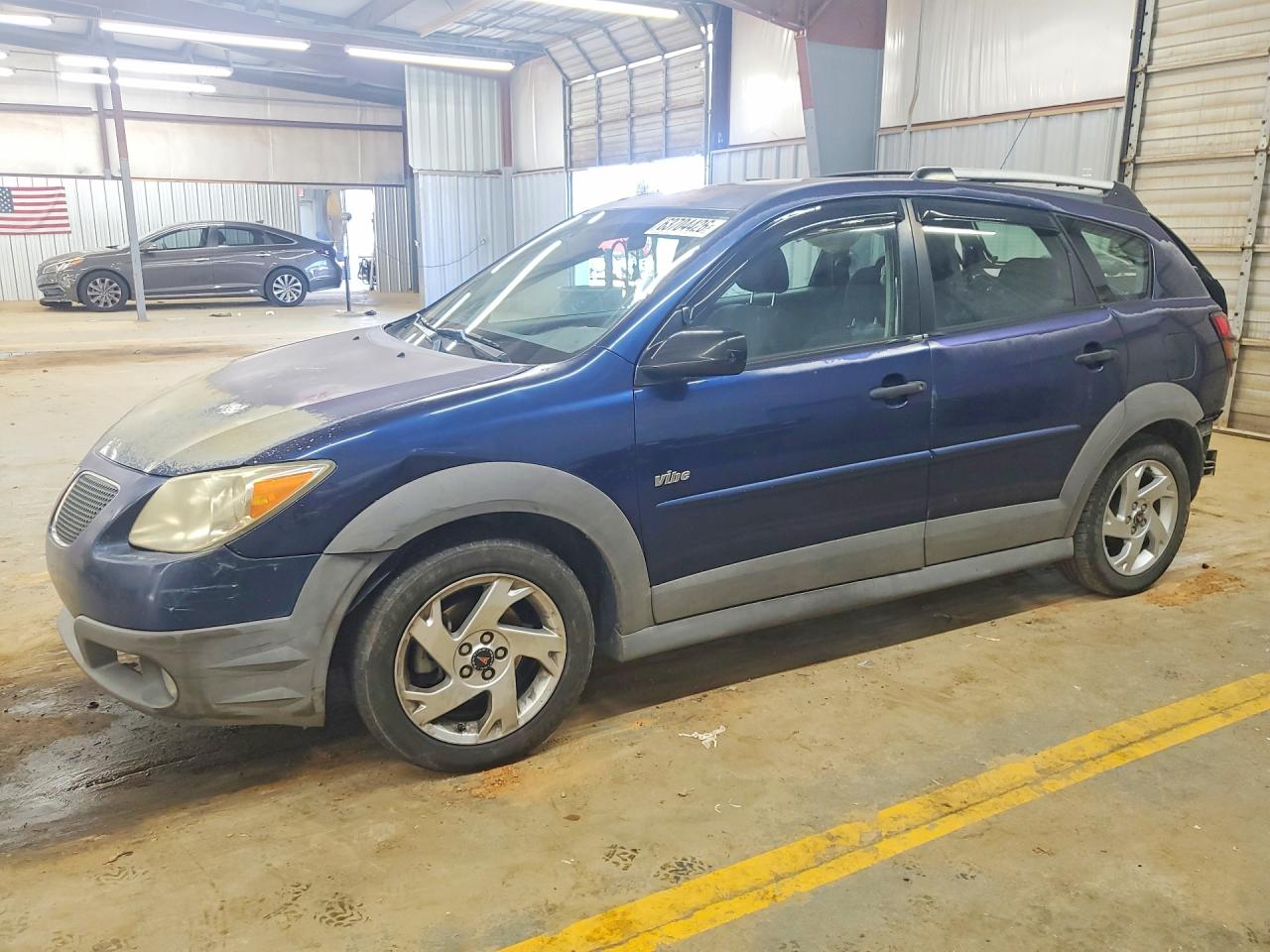 2005 Pontiac Vibe Синий vin: 5Y2SL66805Z483279