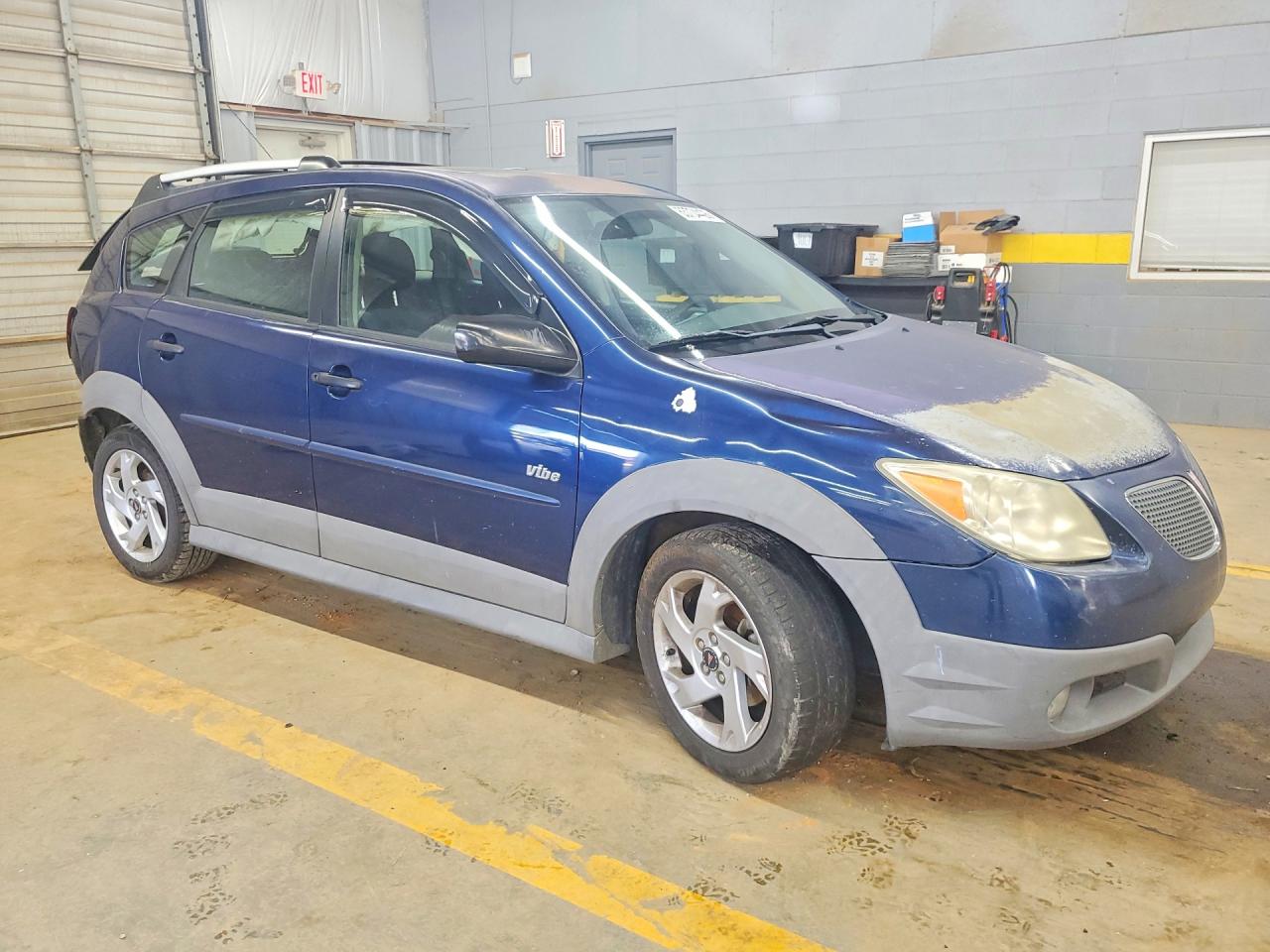 2005 Pontiac Vibe Синий vin: 5Y2SL66805Z483279