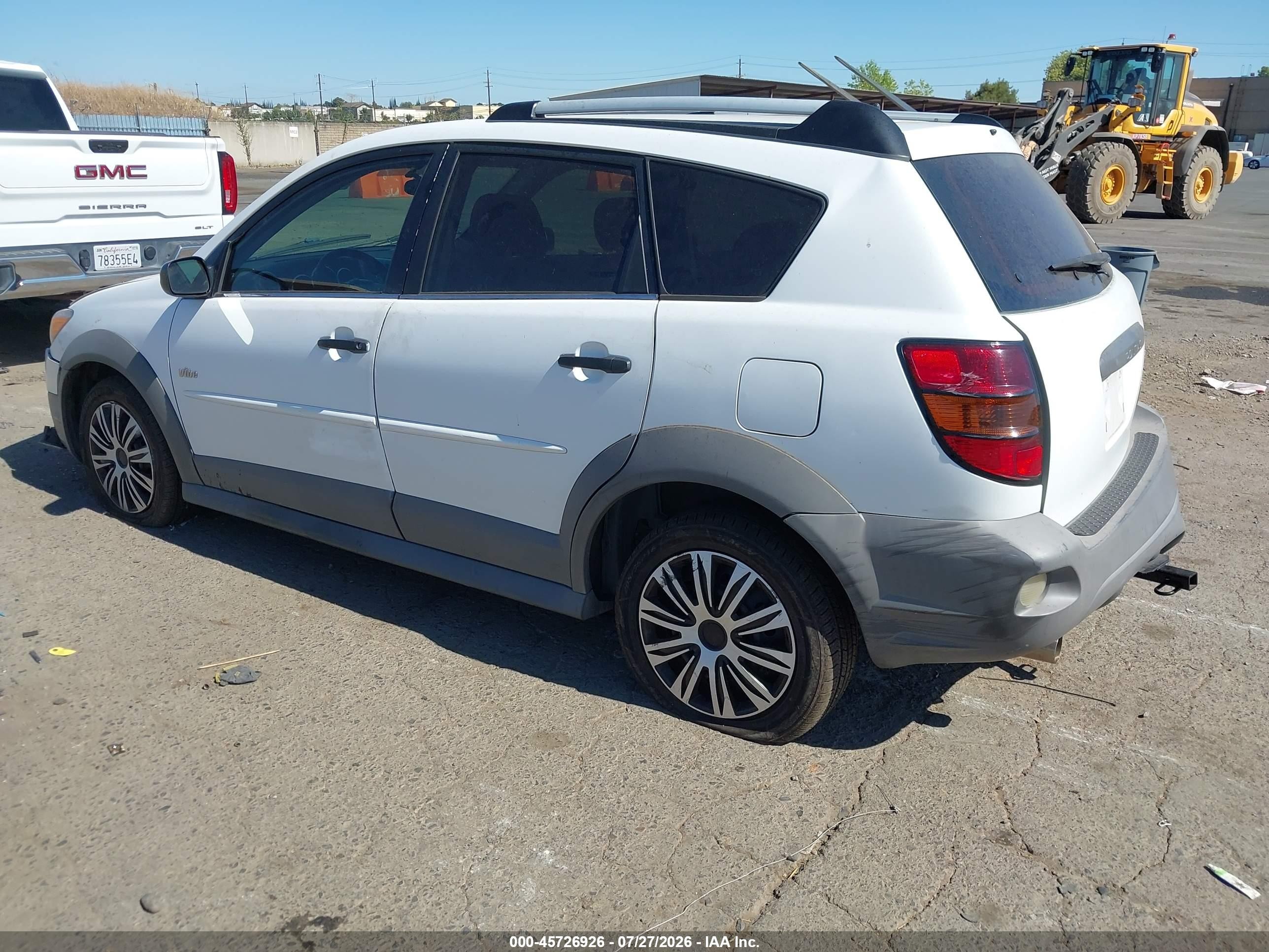 2005 Pontiac Vibe   White vin: 5Y2SL66865Z468740