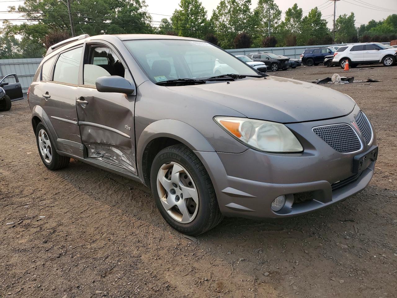 2005 Pontiac Vibe Gray vin: 5Y2SL66875Z423189