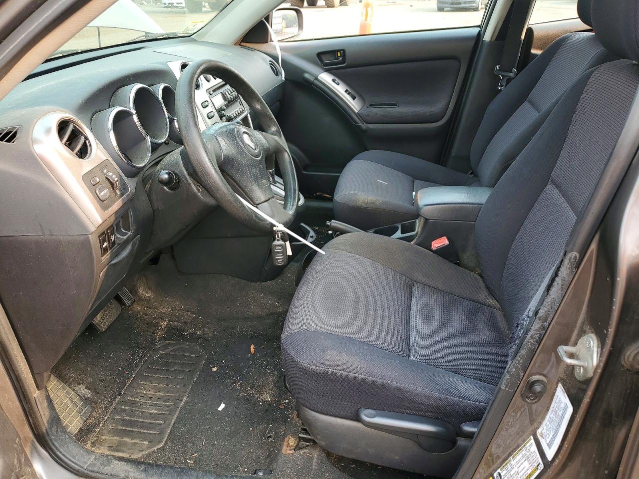 2005 Pontiac Vibe Gray vin: 5Y2SL66875Z423189