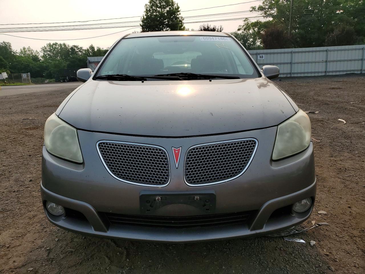 2005 Pontiac Vibe Gray vin: 5Y2SL66875Z423189