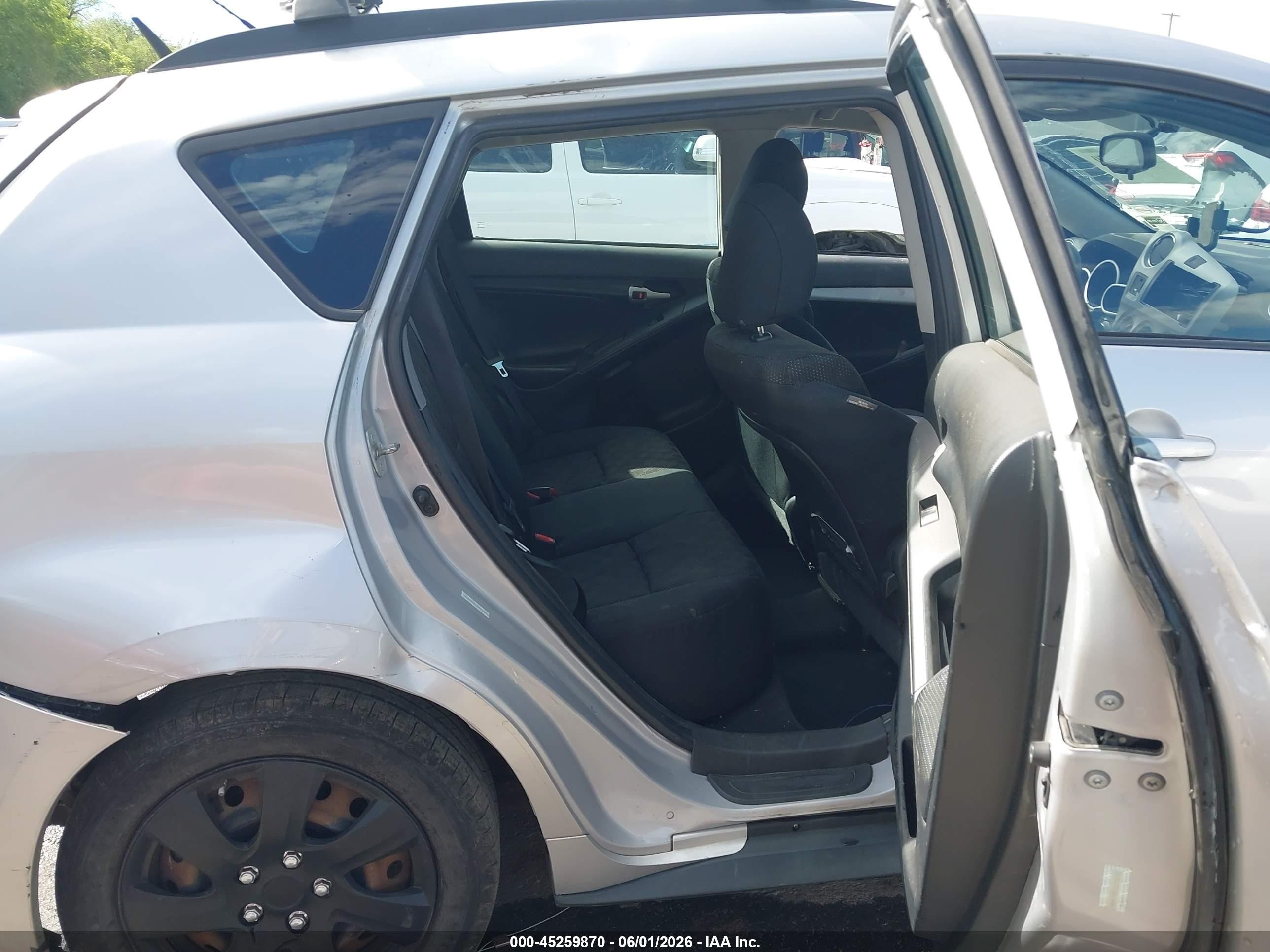 2009 Pontiac Vibe Серебряный vin: 5Y2SL67019Z416494