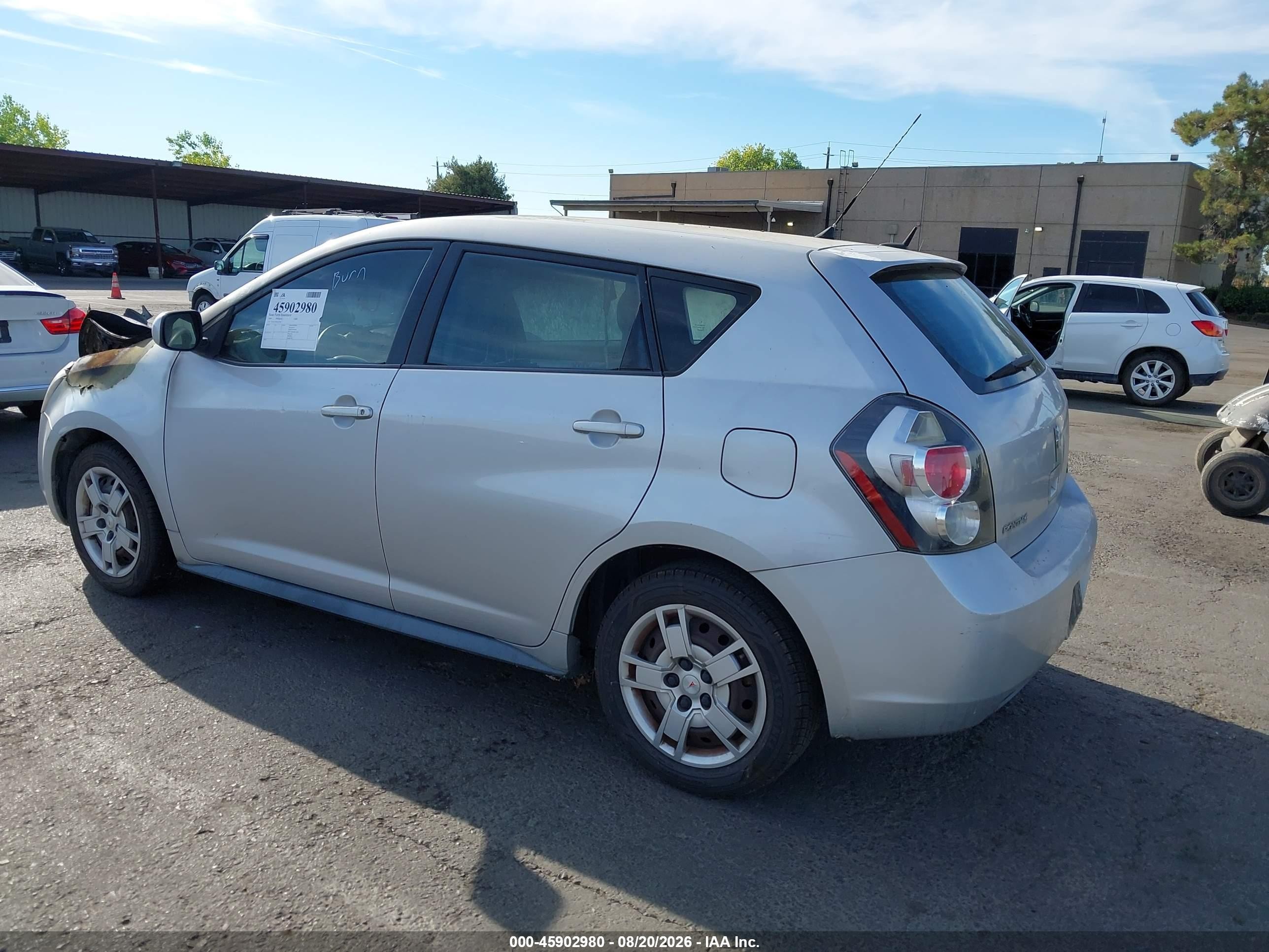 2009 Pontiac Vibe   Gray vin: 5Y2SL67069Z427507