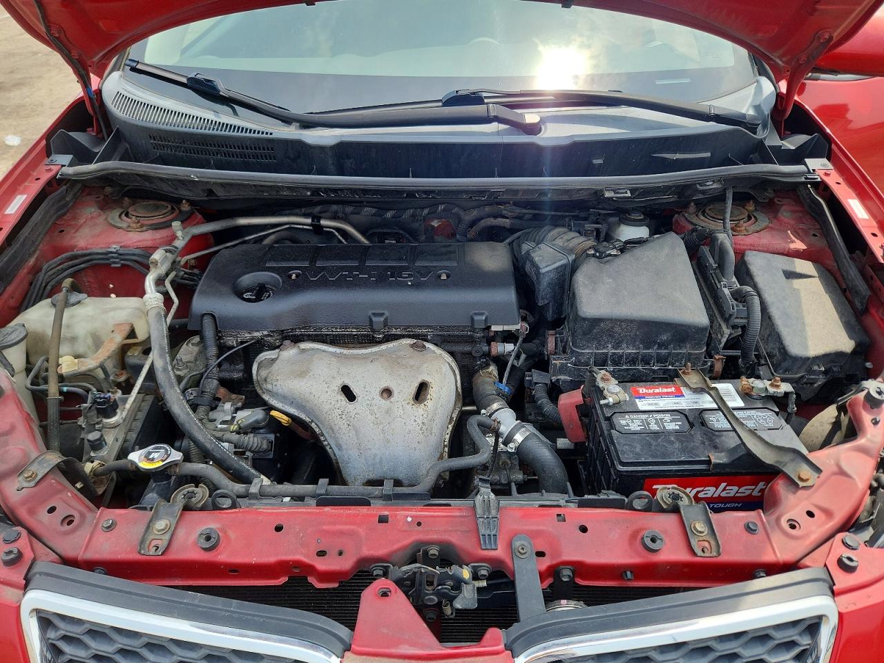 2009 Pontiac Vibe Red vin: 5Y2SL67079Z456417