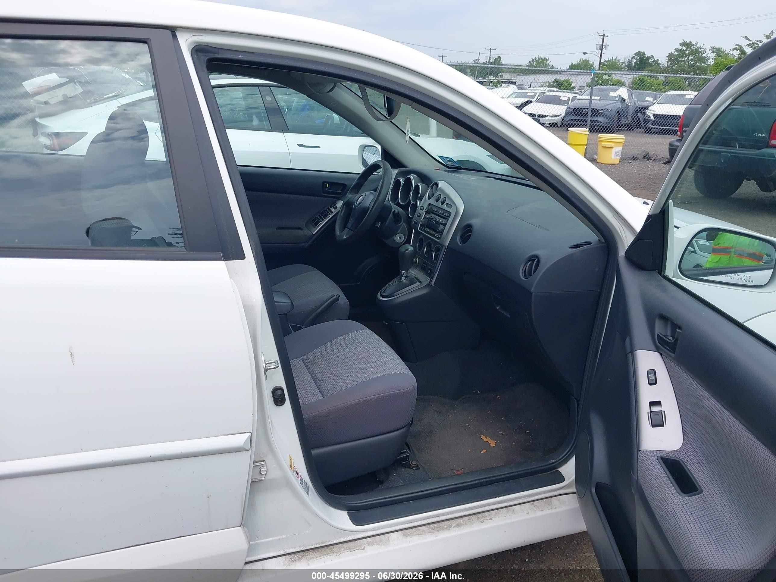 2006 Pontiac Vibe   Белый vin: 5Y2SL67806Z452517