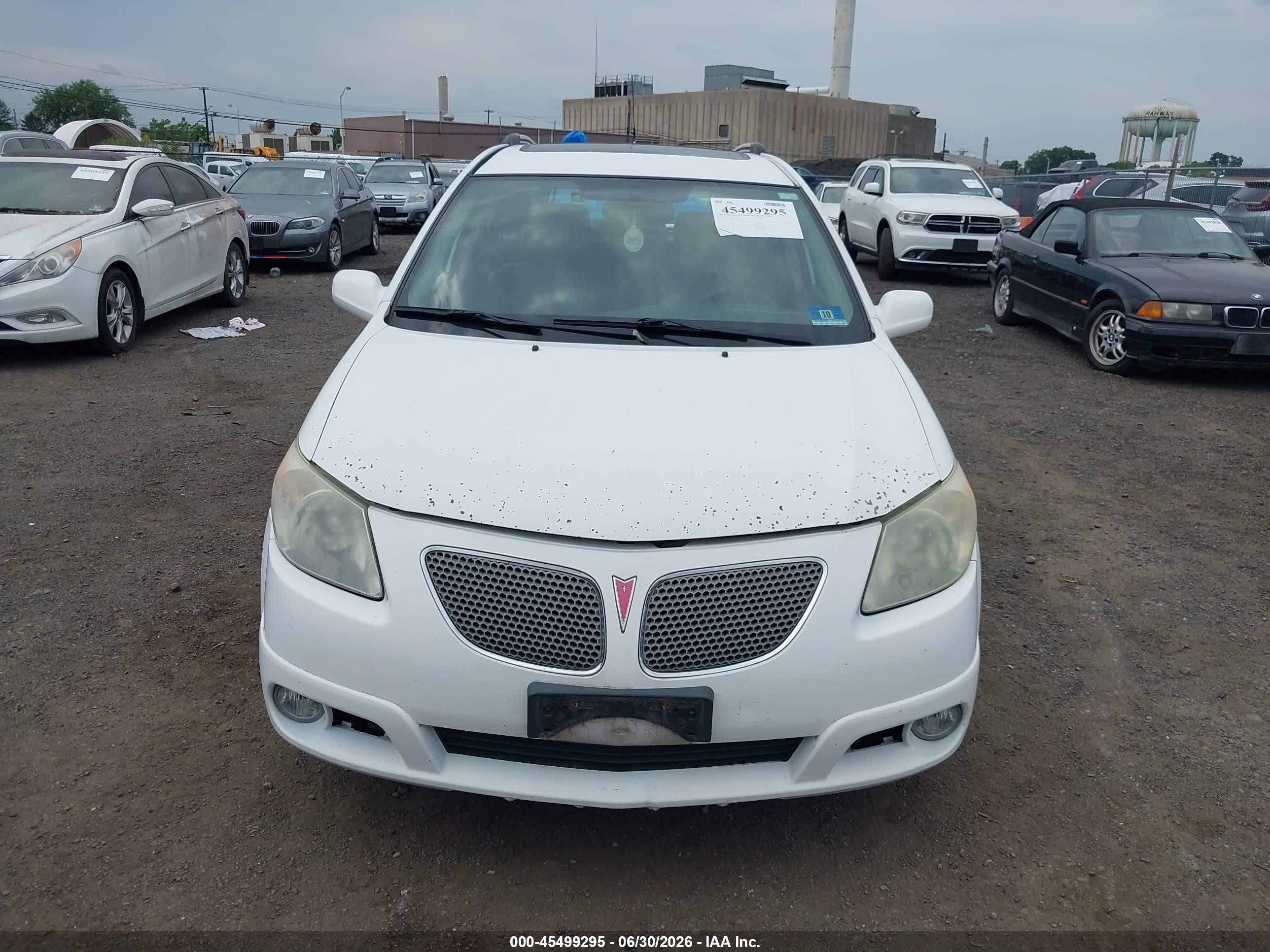 2006 Pontiac Vibe   Белый vin: 5Y2SL67806Z452517