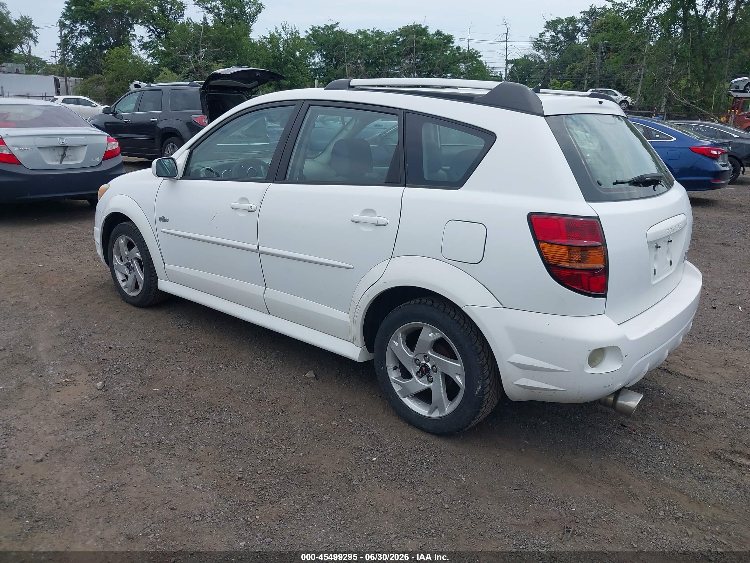 2006 Pontiac Vibe   Белый vin: 5Y2SL67806Z452517