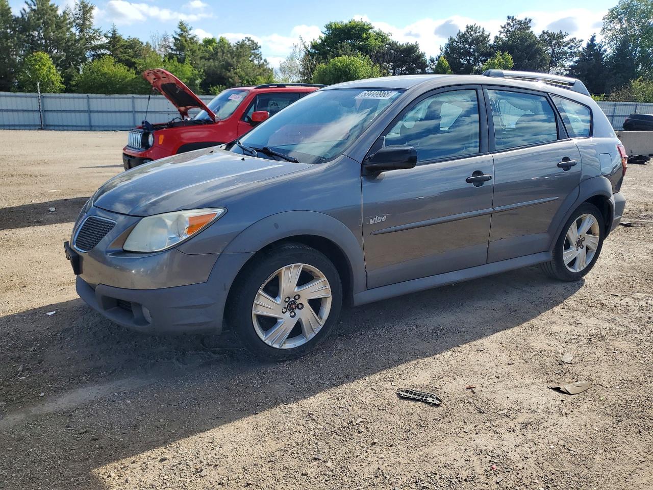 2006 Pontiac Vibe Silver vin: 5Y2SL67806Z454087