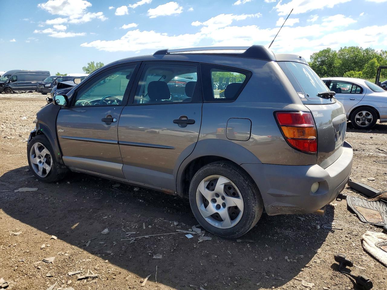 2007 Pontiac Vibe Gray vin: 5Y2SL67807Z419227